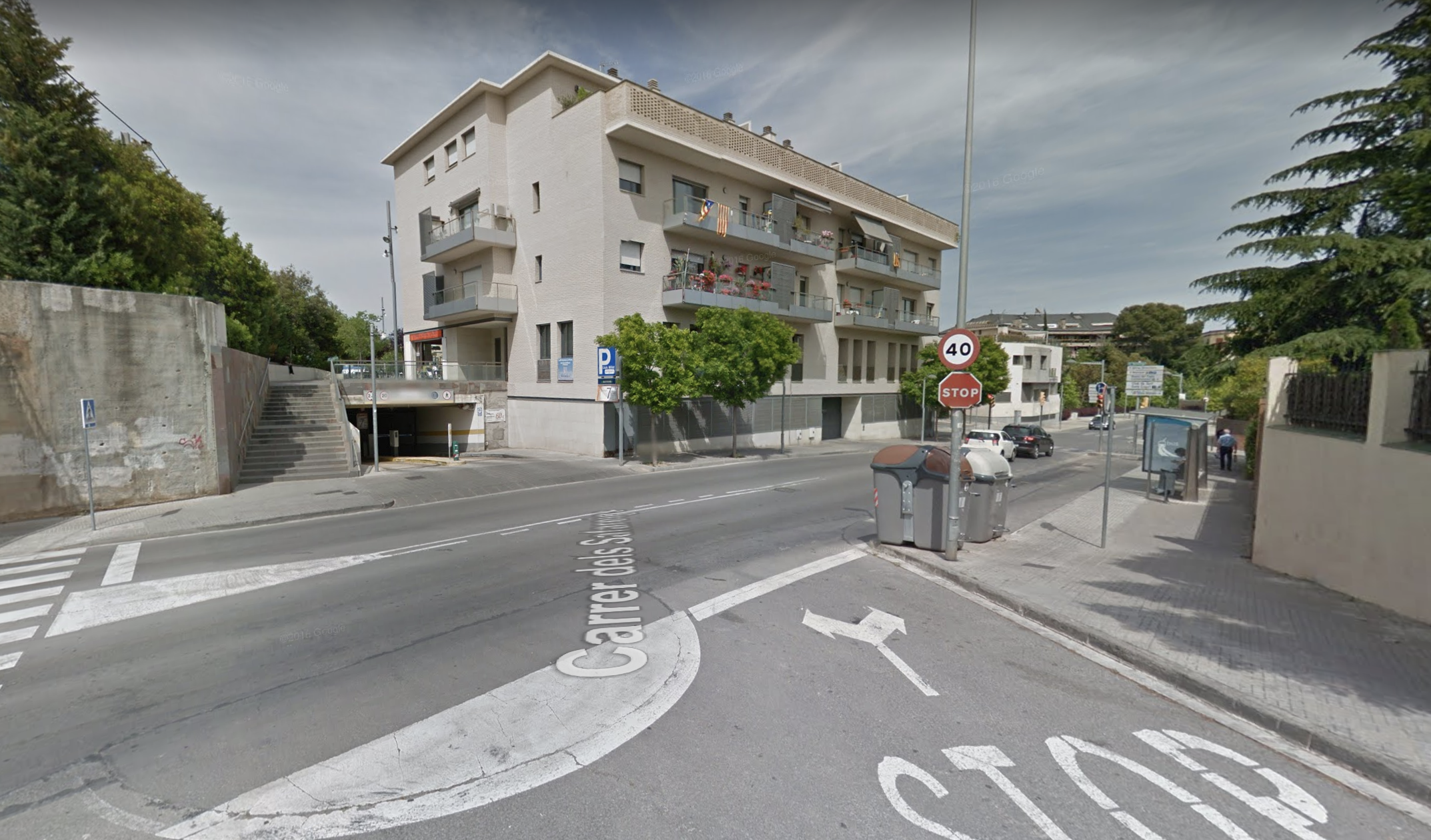 Cruïlla on es va produir l'accident FOTO: Google Maps