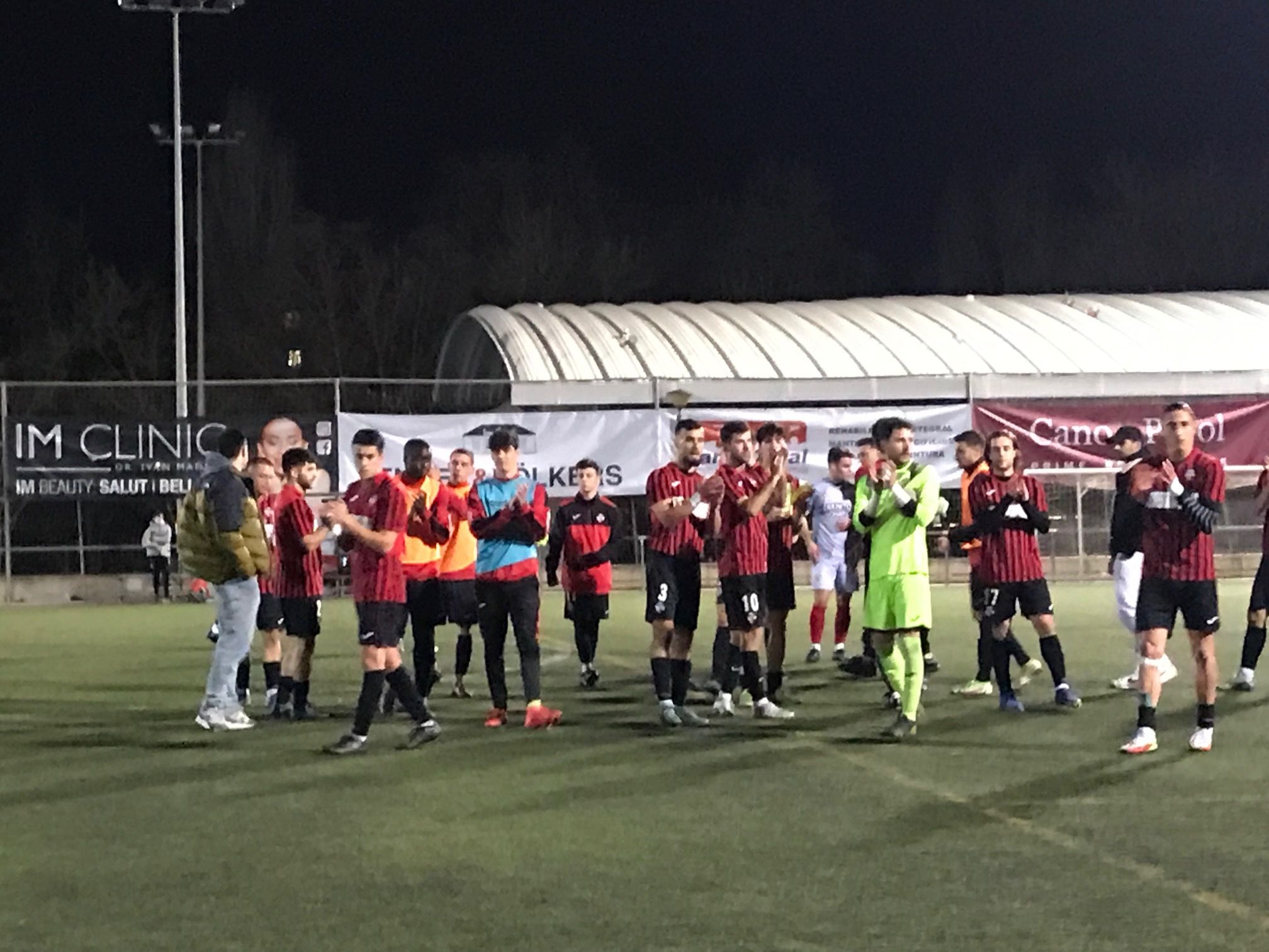 El Sant Cugat FC es retroba amb el triomf a la ZEM Jaume Tubau. FOTO: TOT Sant Cugat