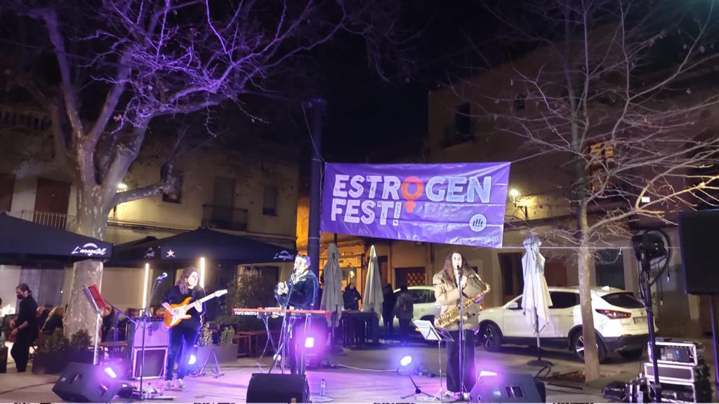 L'EstrogenFest! d'Òmnium Cultural Sant Cugat va celebrar la seva 2a edició. FOTO: Cedida