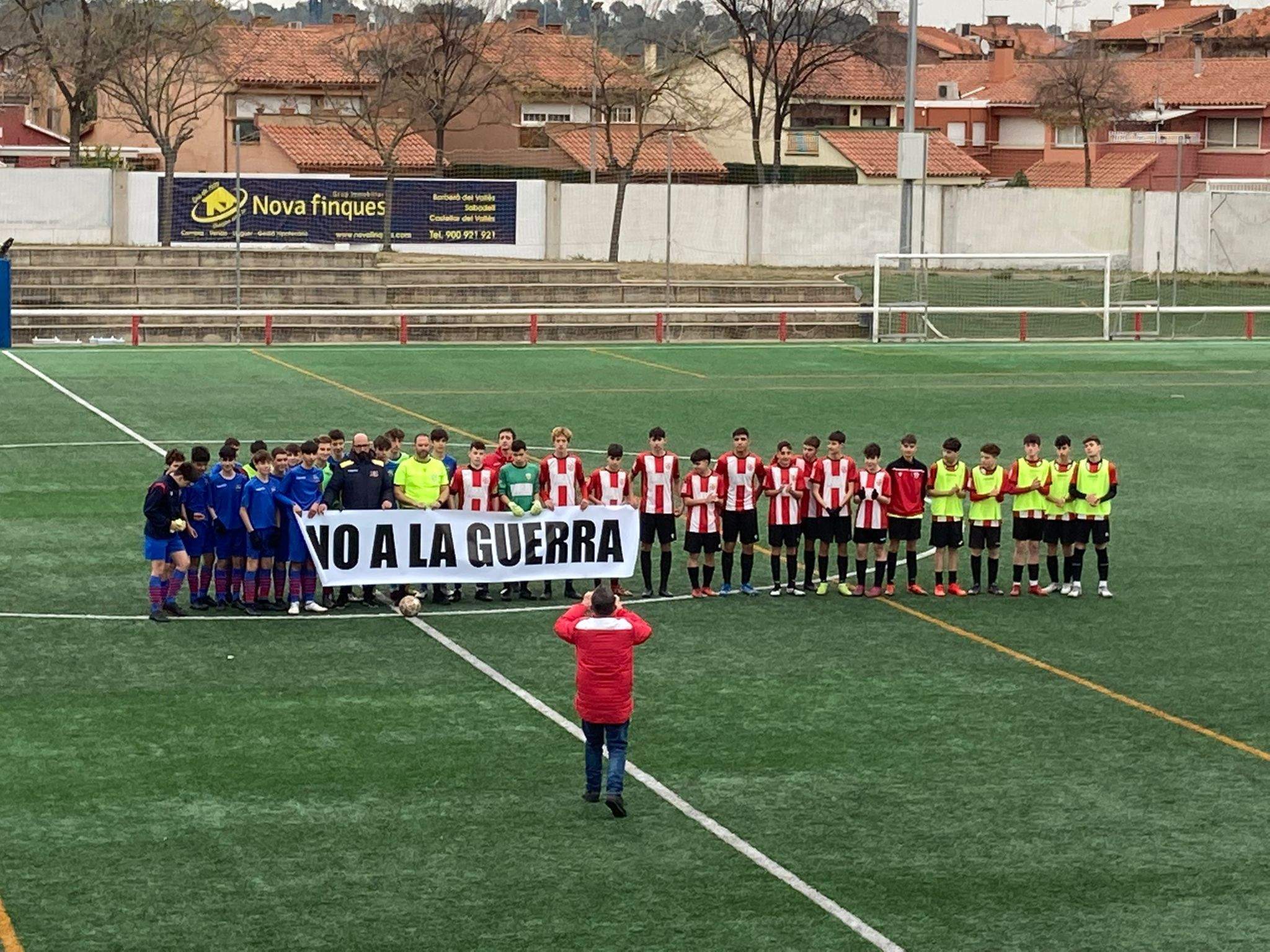 'No a la guerra'. FOTO: Cedida.