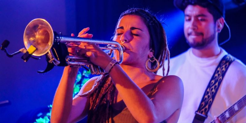 'Música des de les dones' al Casal de Torreblnca. FOTO: Ale Gómez