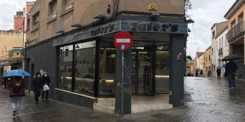 Tater's compta amb 2 establiments a Sant Cugat, un davant de l'altre. FOTO: TOT Sant Cugat