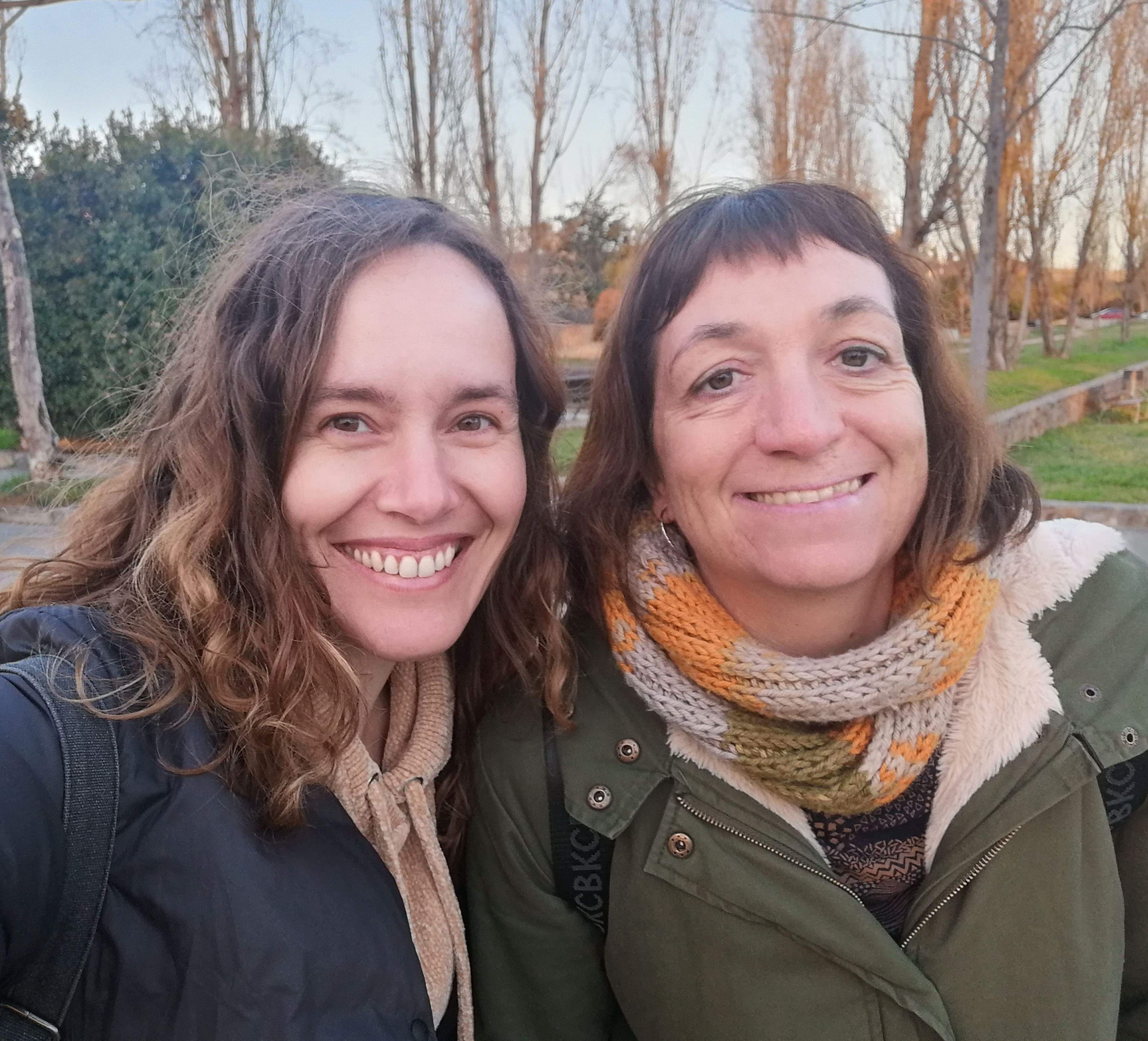 Mar Camarasa i Mireya Hidalgo. FOTO: Cedida