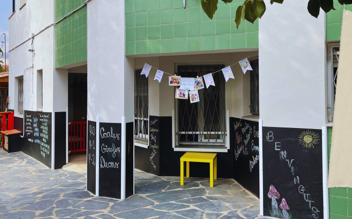 Façana de 'Els Bolets de Mirasol'. FOTO: Cedida