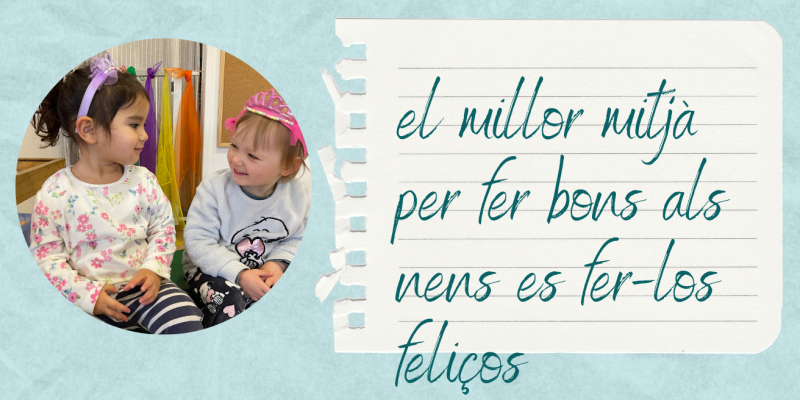 Els Bolets de Mira-sol fa nens feliços. FOTO: Cedida