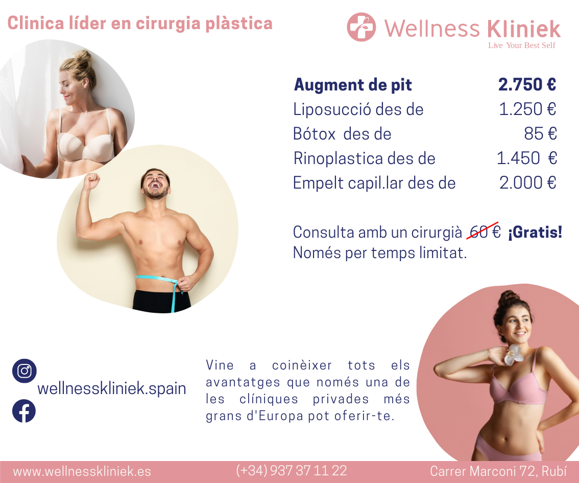TOT SANT CUGAT AND TOT RUBÍ BANNER  wellness kliniek