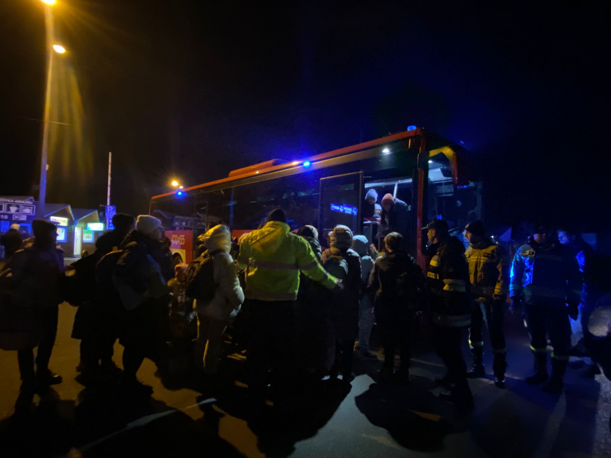 Refugiats ucraïnesos arribant a Polònia. FOTO: Laura Luque