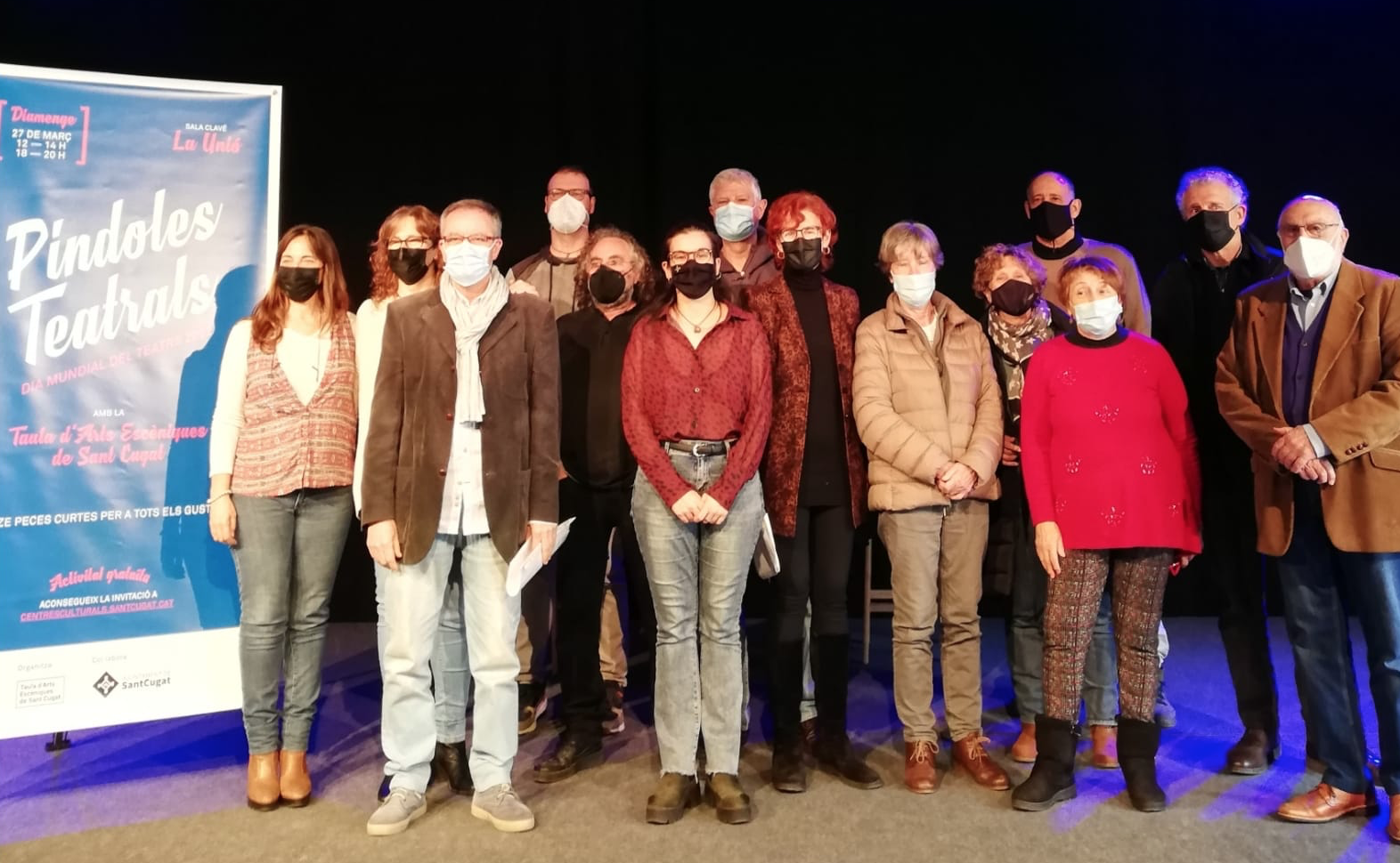 Presentació del Dia Mundial del Teatre a Sant Cugat FOTO: Ajuntament