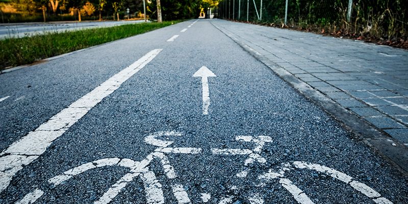 Carril bici a Sant Cugat. FOTO: Cedida