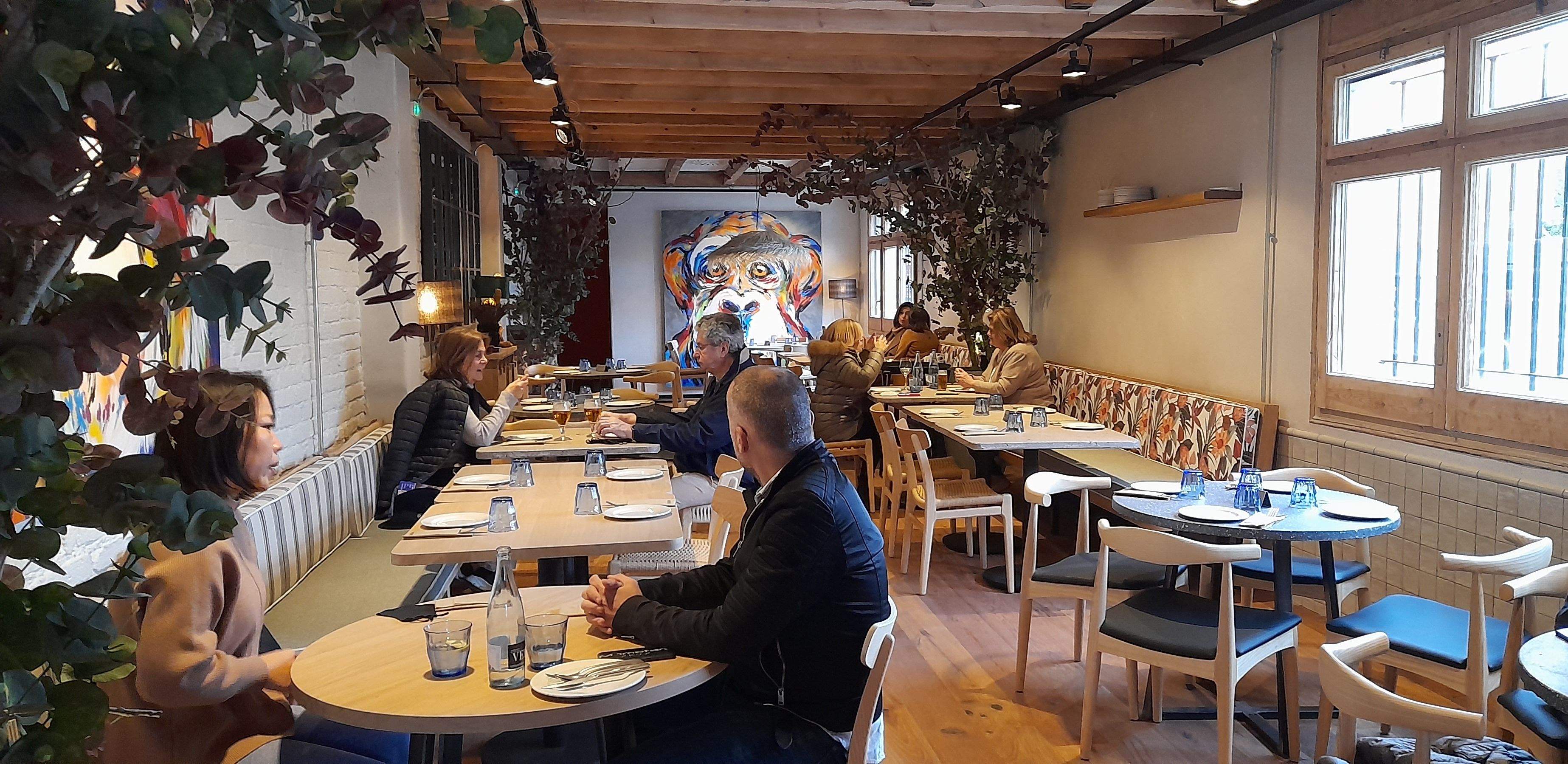 La planta baixa del Bar Mono. FOTO: Cristina Cabasés