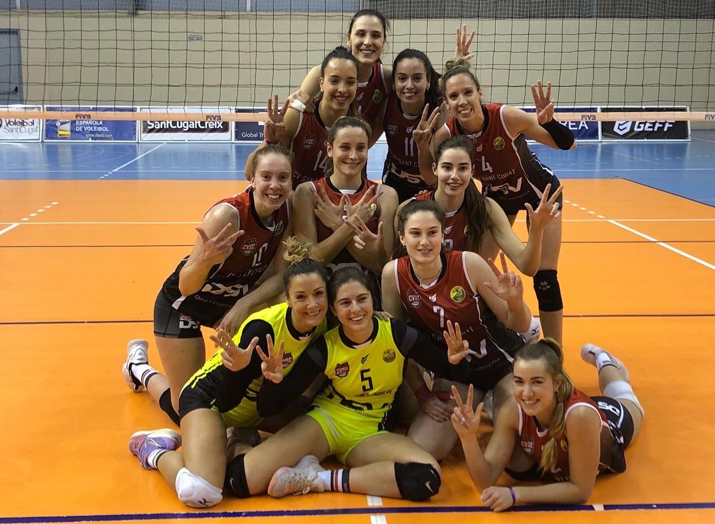 DSV Club de Volei Sant Cugat. FOTO: Cedida.