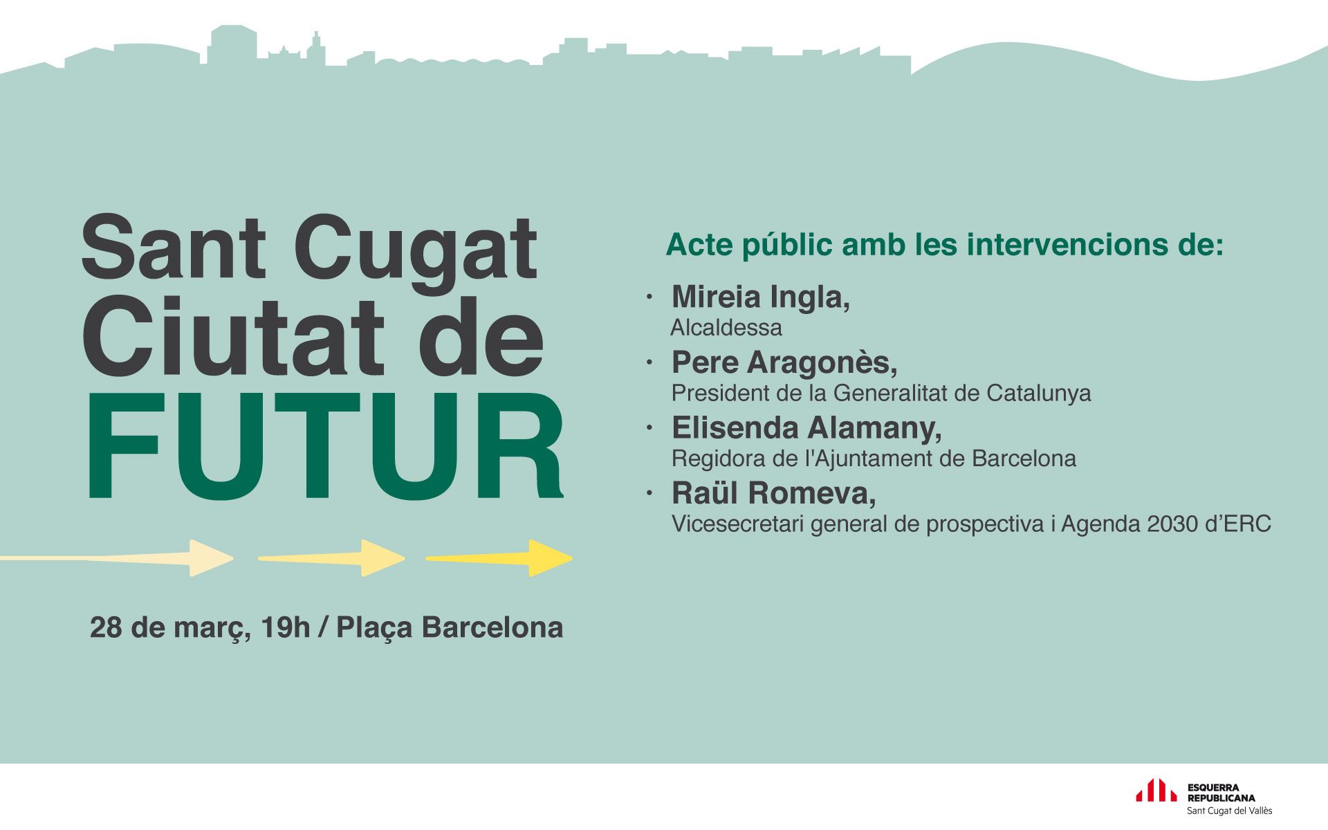 'Sant Cugat, ciutat de futur'. FOTO: Twitter