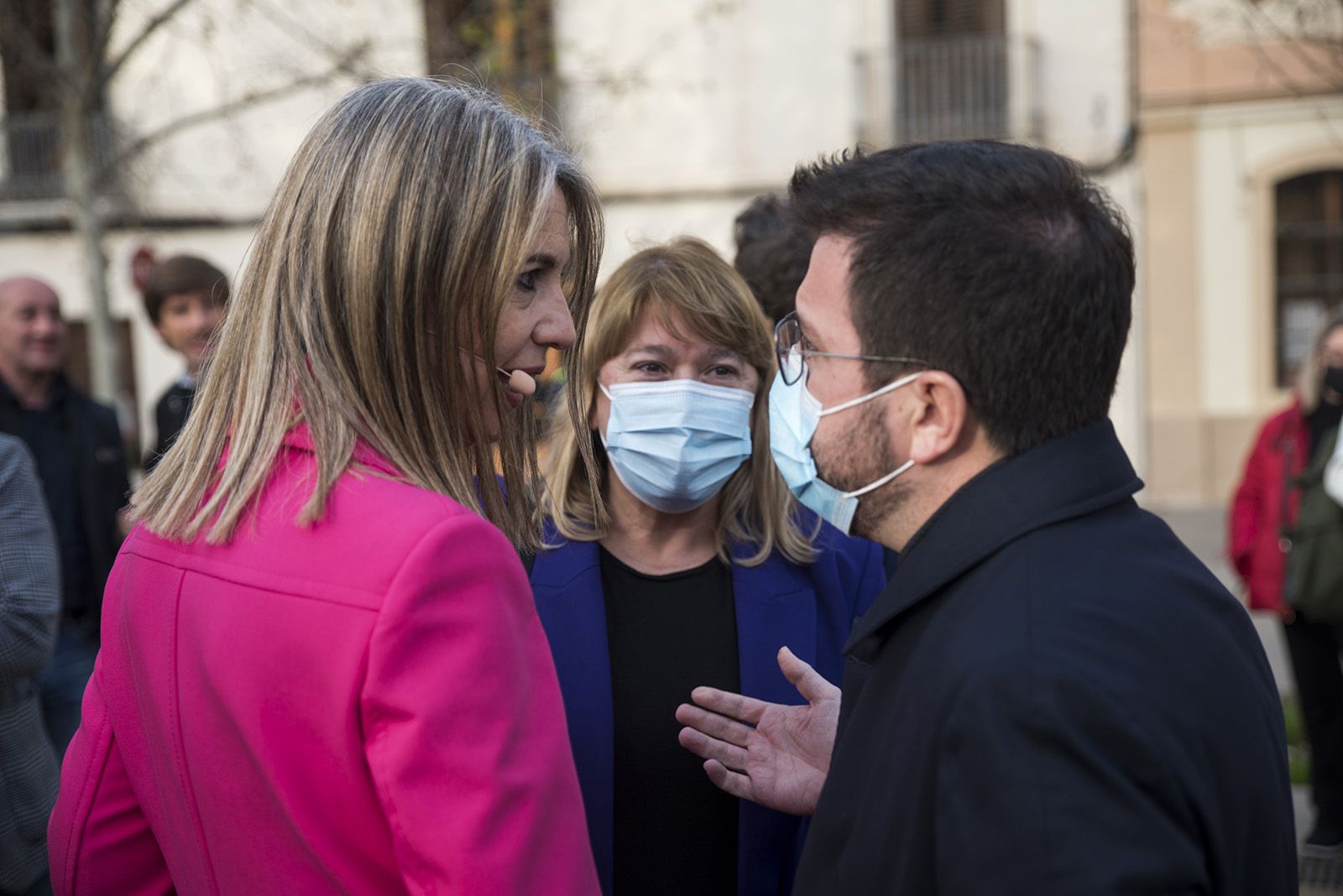 Acte de presentació de Mireia Ingla com a candidata d'ERC a la plaça de Barcelona. FOTO: Bernat Millet.