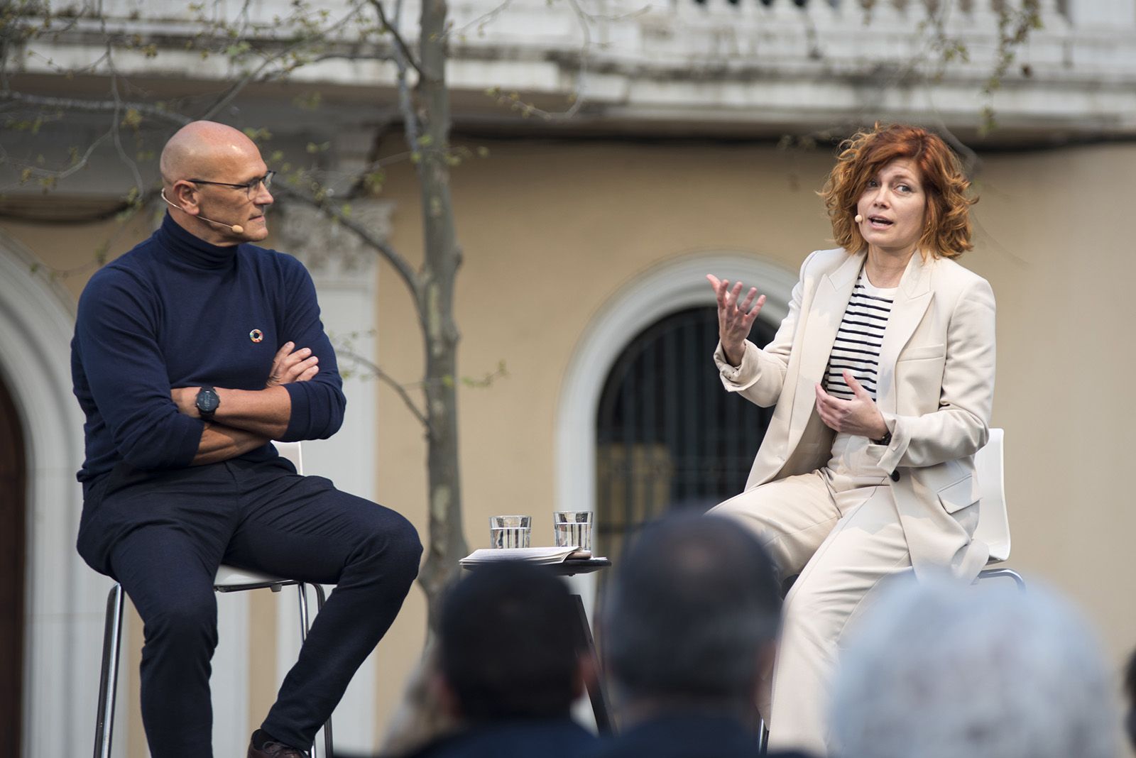 Acte de presentació de Mireia Ingla com a candidata d'ERC a la plaça de Barcelona. FOTO: Bernat Millet.