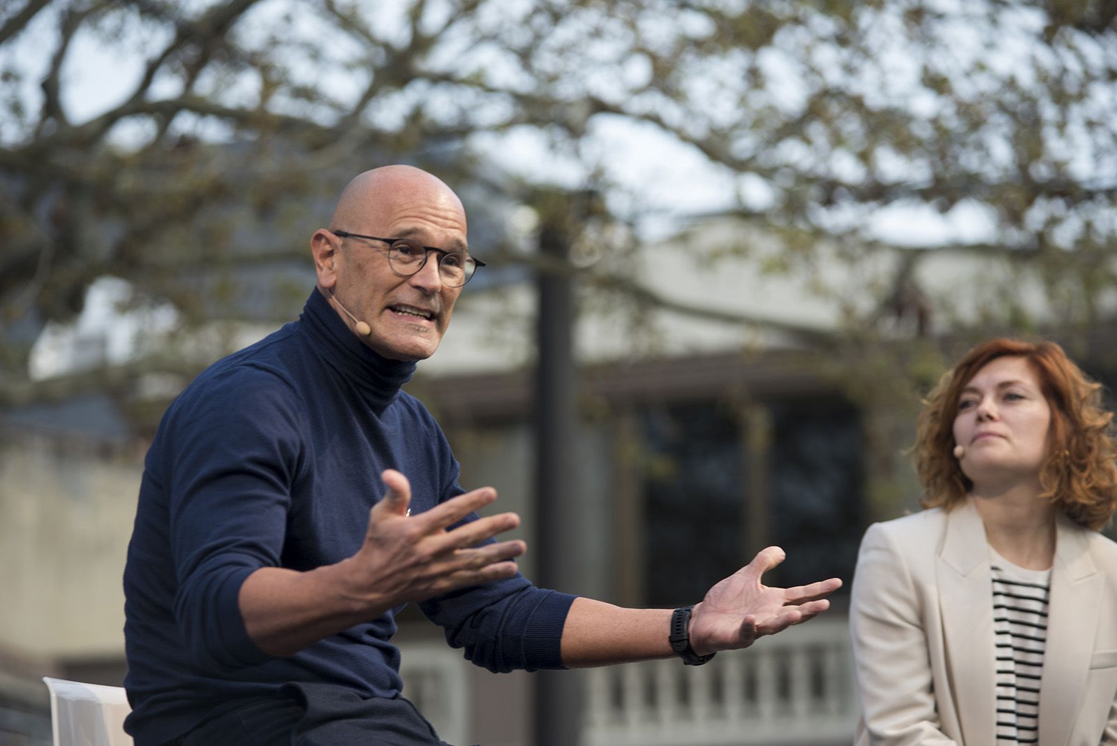 Acte de presentació de Mireia Ingla com a candidata d'ERC a la plaça de Barcelona. FOTO: Bernat Millet.