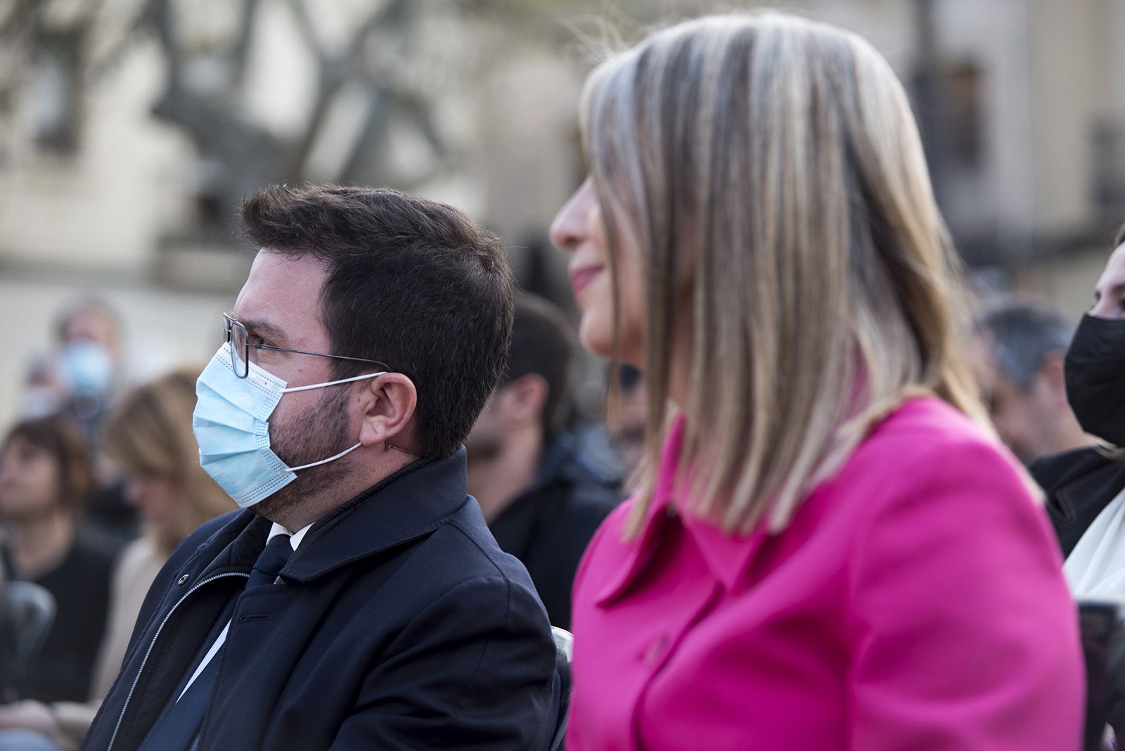 Acte de presentació de Mireia Ingla com a candidata d'ERC a la plaça de Barcelona. FOTO: Bernat Millet.