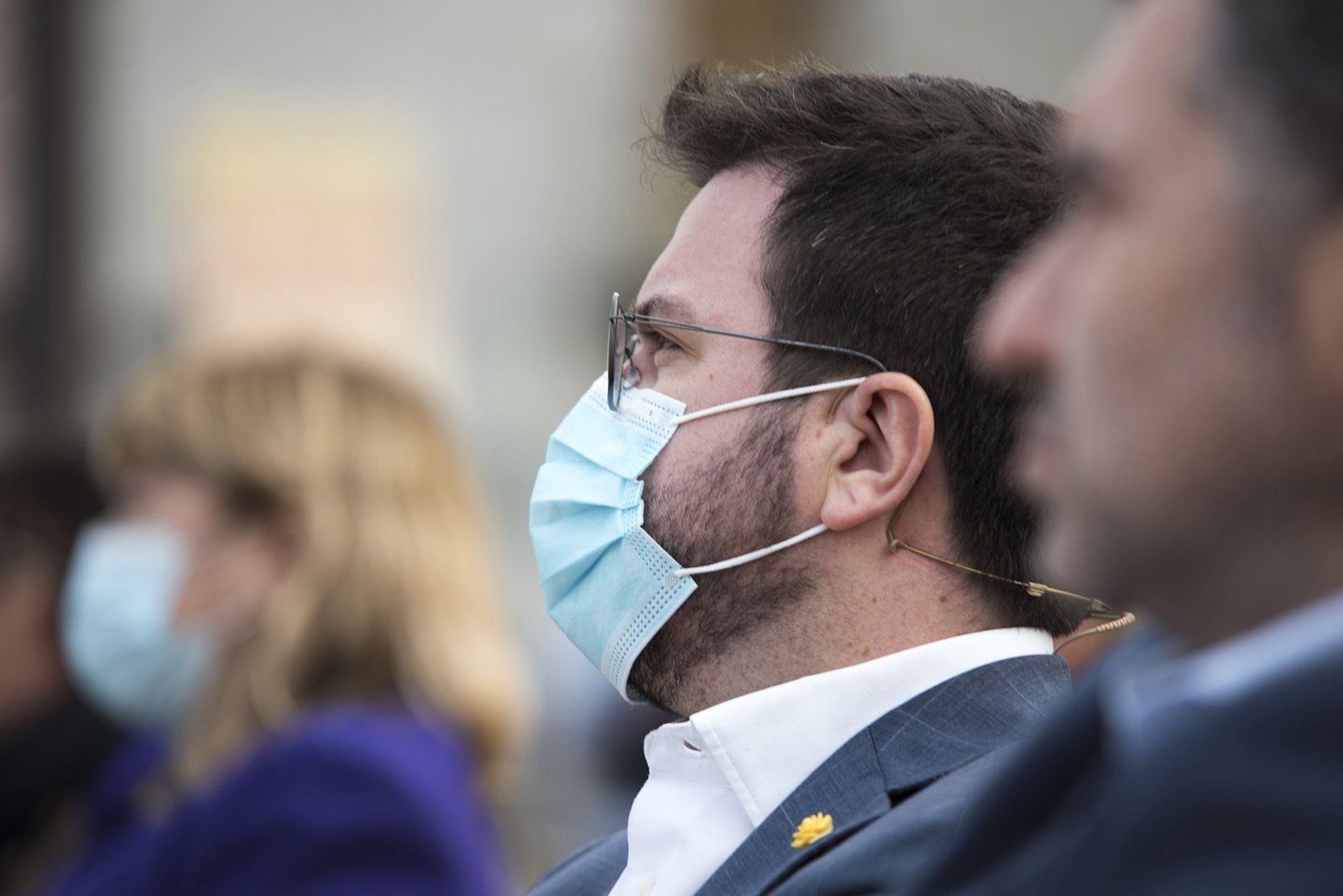 Acte de presentació de Mireia Ingla com a candidata d'ERC a la plaça de Barcelona. FOTO: Bernat Millet.