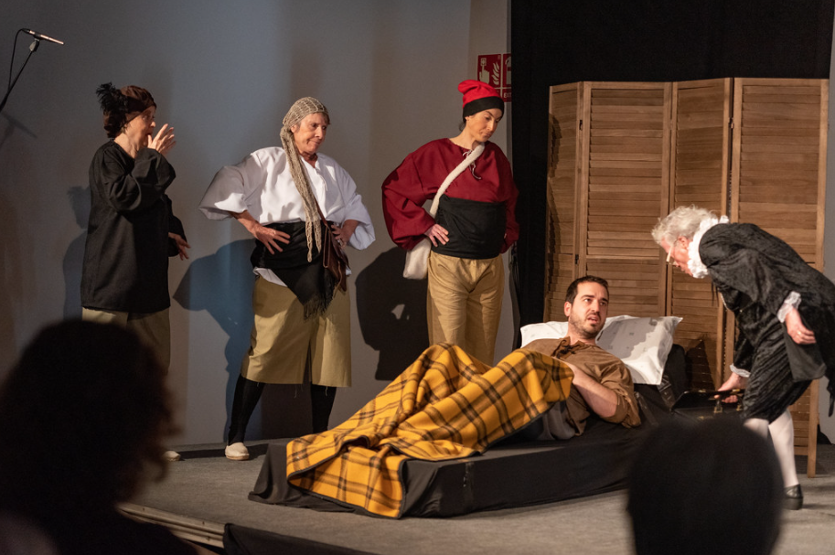 'Píndoles Teatrals' pel Dia Mundial del Teatre de l'any 2022. FOTO: Albert Canalejo (Ajuntament)