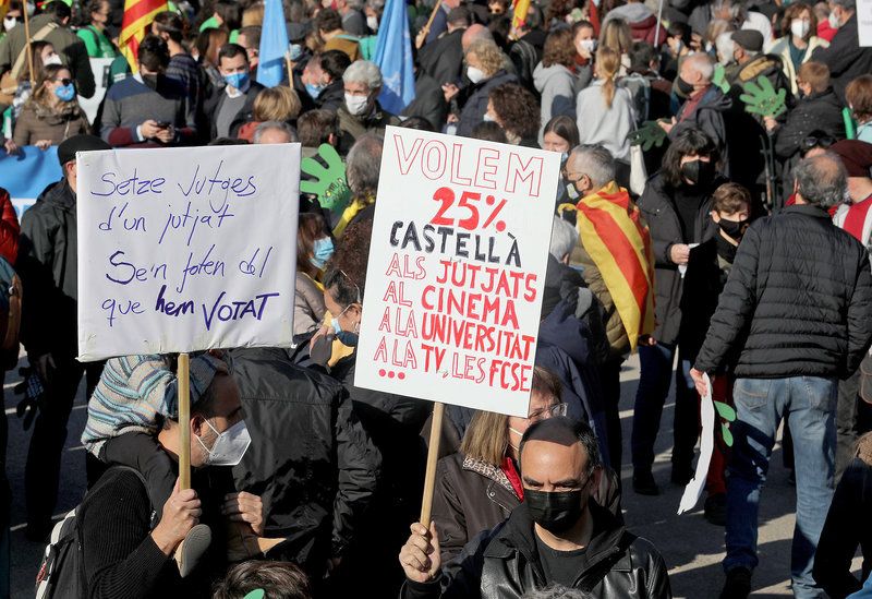 Qui per la llengua perd la identitat. FOTO: Cedida.