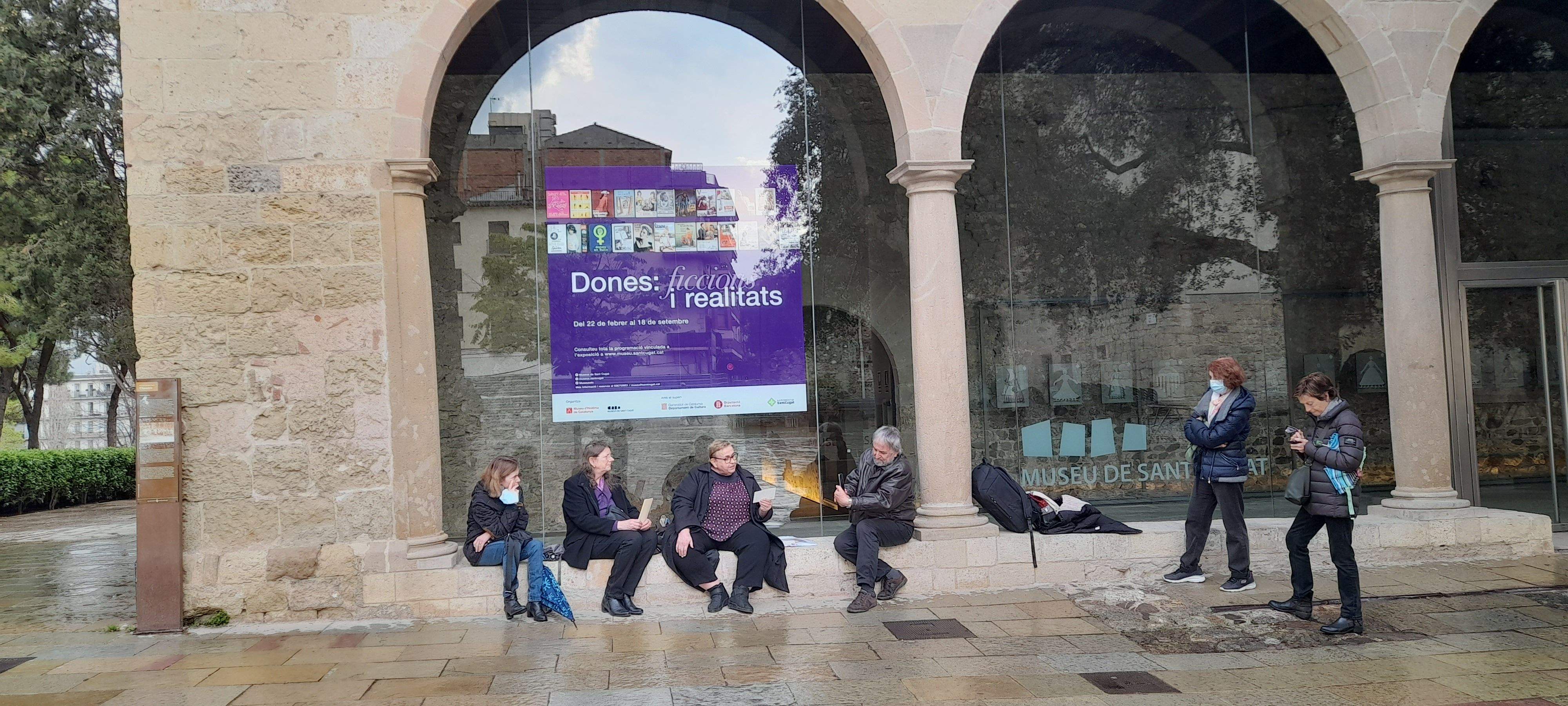 Doris Leussler, Dolors Vilarasau i Josep Castellví. FOTO: Cristina Cabasés