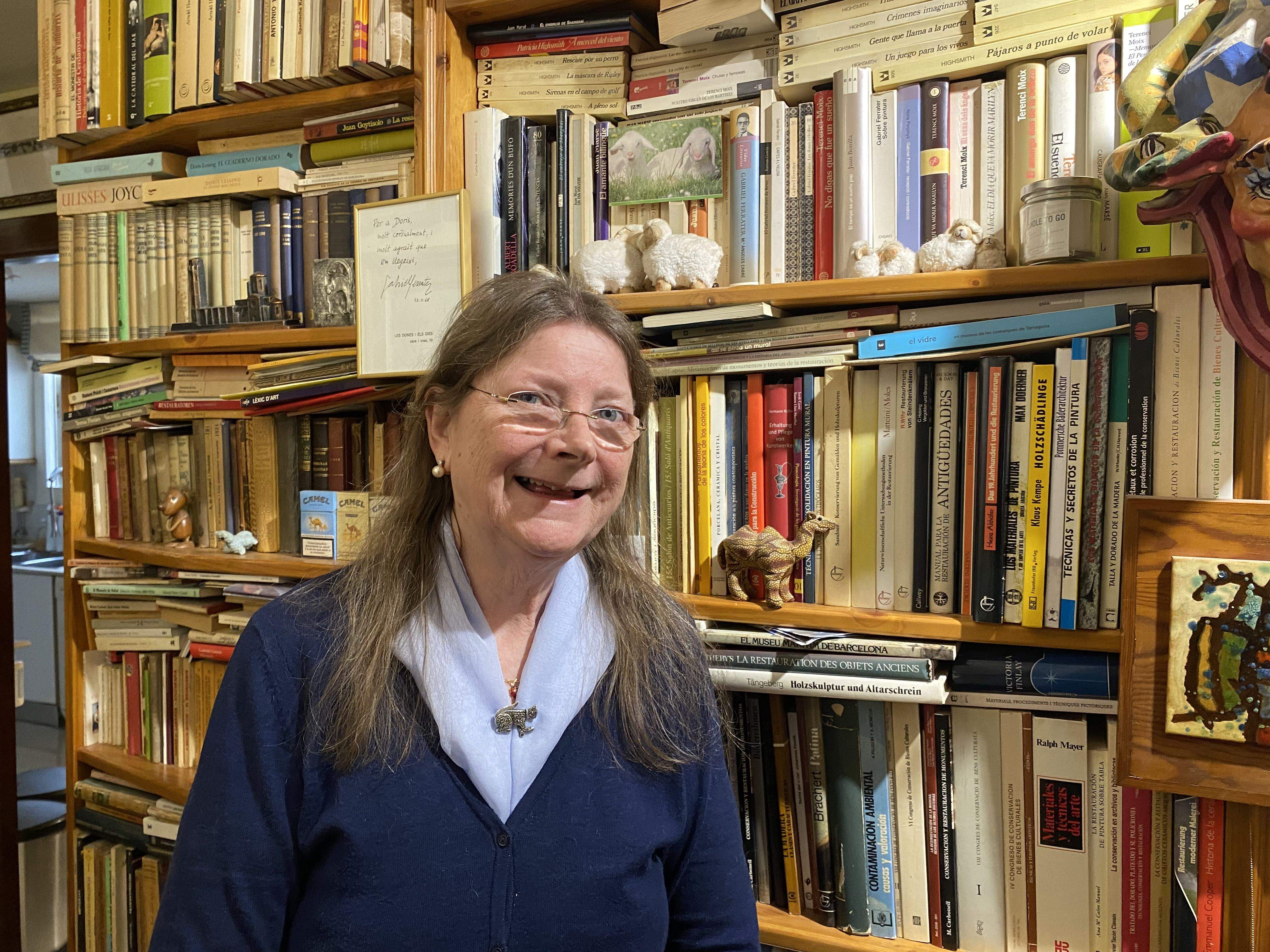 Doris Leusser és seguidora de la feina de Gabriel Ferrater i treballa per preservar el seu llegat. FOTO: Arxiu