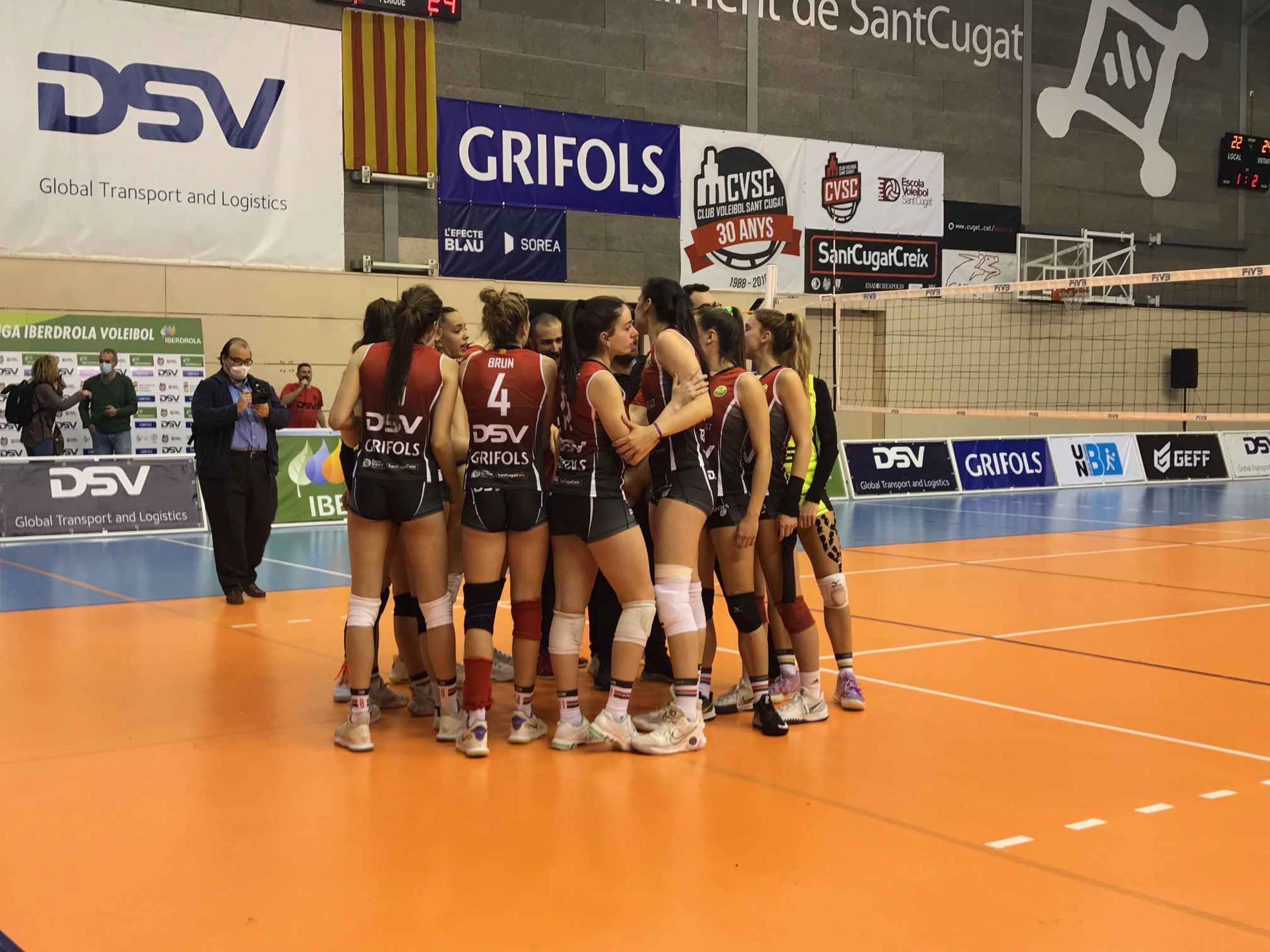 El DSV Club Voleibol Sant Cugat manté el bloc de jugadores de la darrera temporada. FOTO: Nielo Ballart