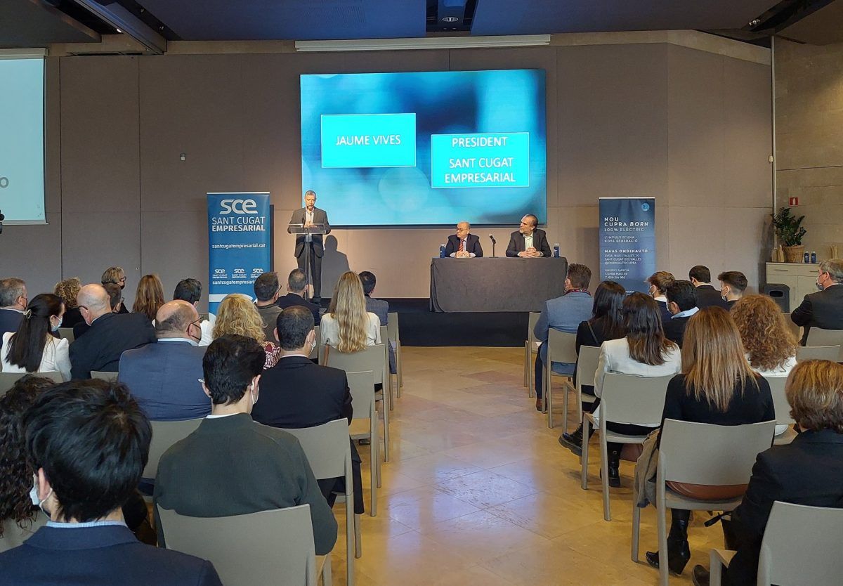 L'Assemblea General de Sant Cugat Empresarial. FOTO: Cedida