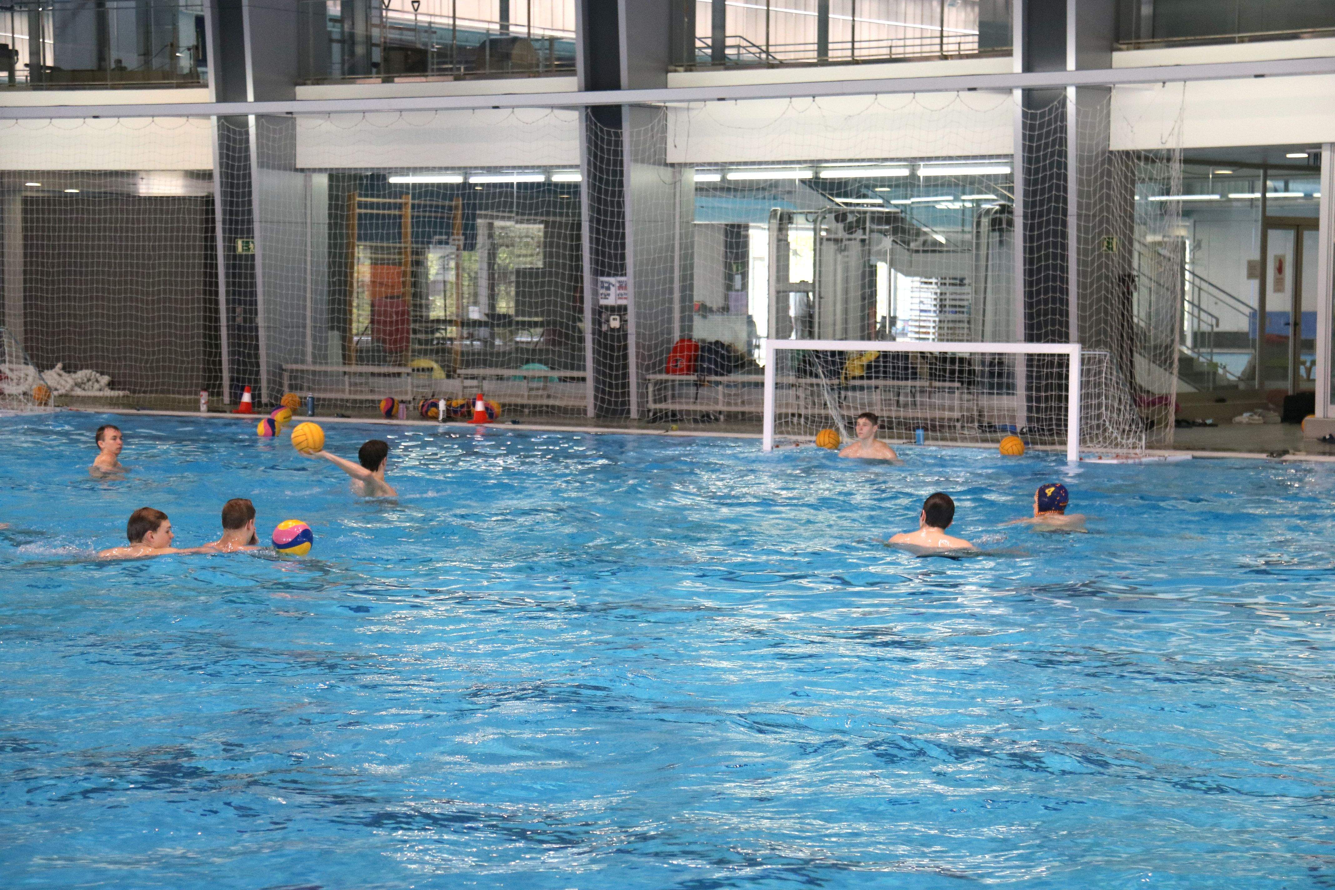 Imatge d'un dels entrenaments que han realitzat al CAR de Sant Cugat. FOTO: ACN