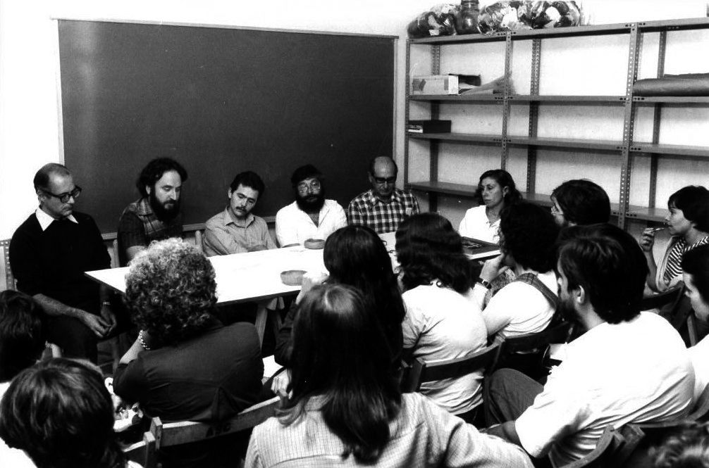 El batlle amb Miquel Cabanas. FOTO: Arxiu de l'EAD