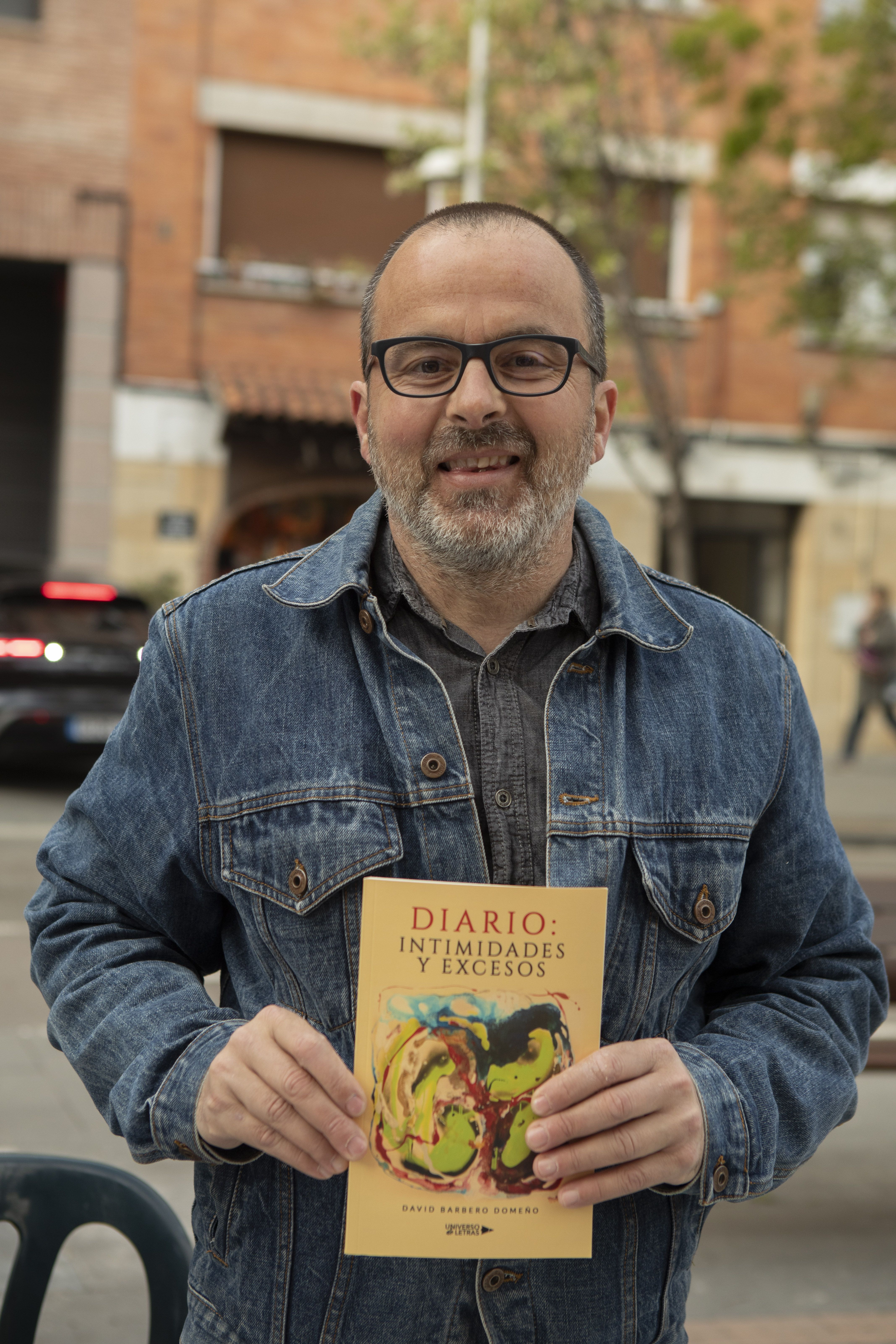 David Barbero, a la 9a Taula d'Escriptors. FOTO: Raquel Pérez