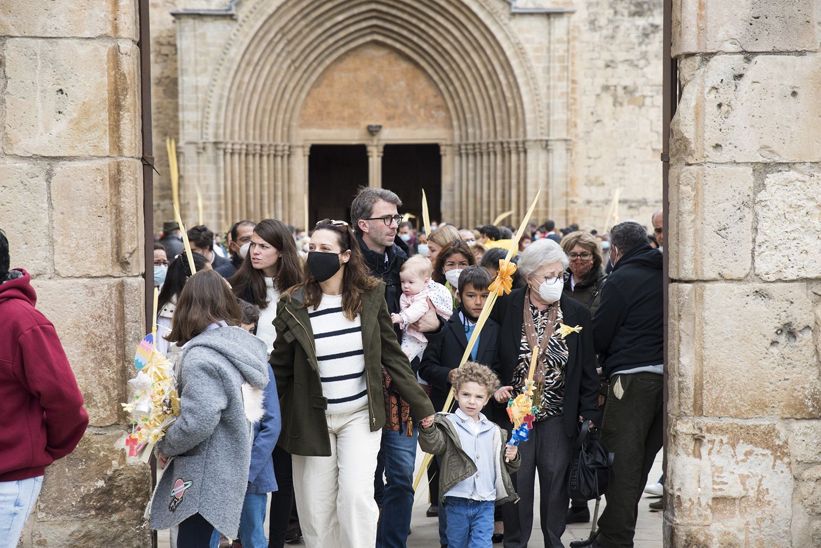 Benedicció de Rams. FOTO: Bernat Millet.