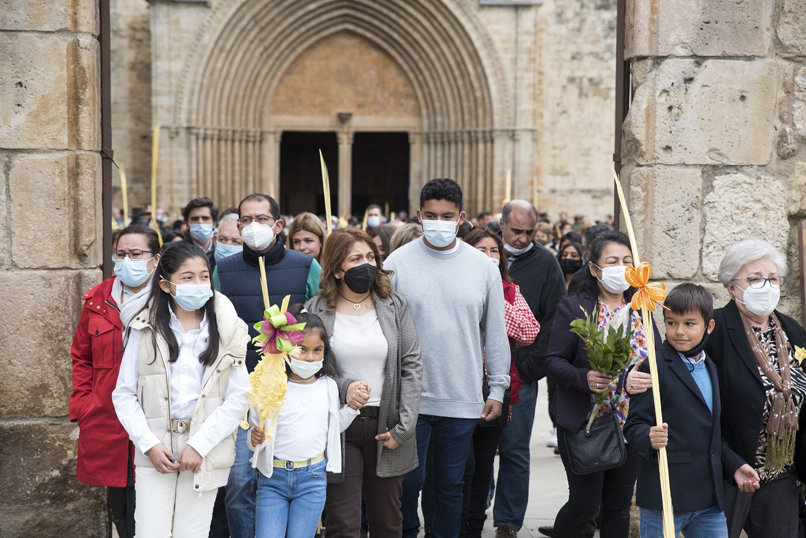 Benedicció de Rams. FOTO: Bernat Millet.