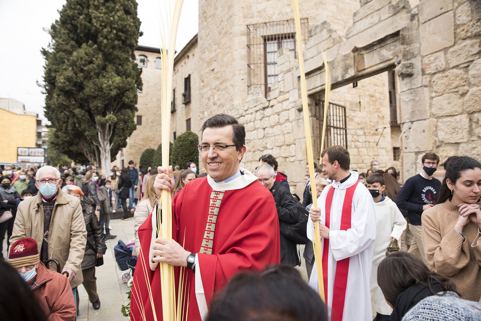 Benedicció de Rams. FOTO: Bernat Millet.