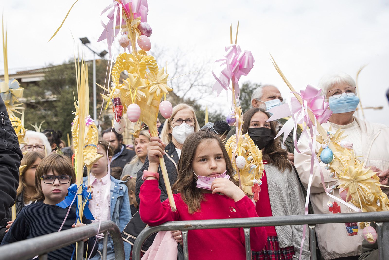 Benedicció de Rams. FOTO: Bernat Millet.