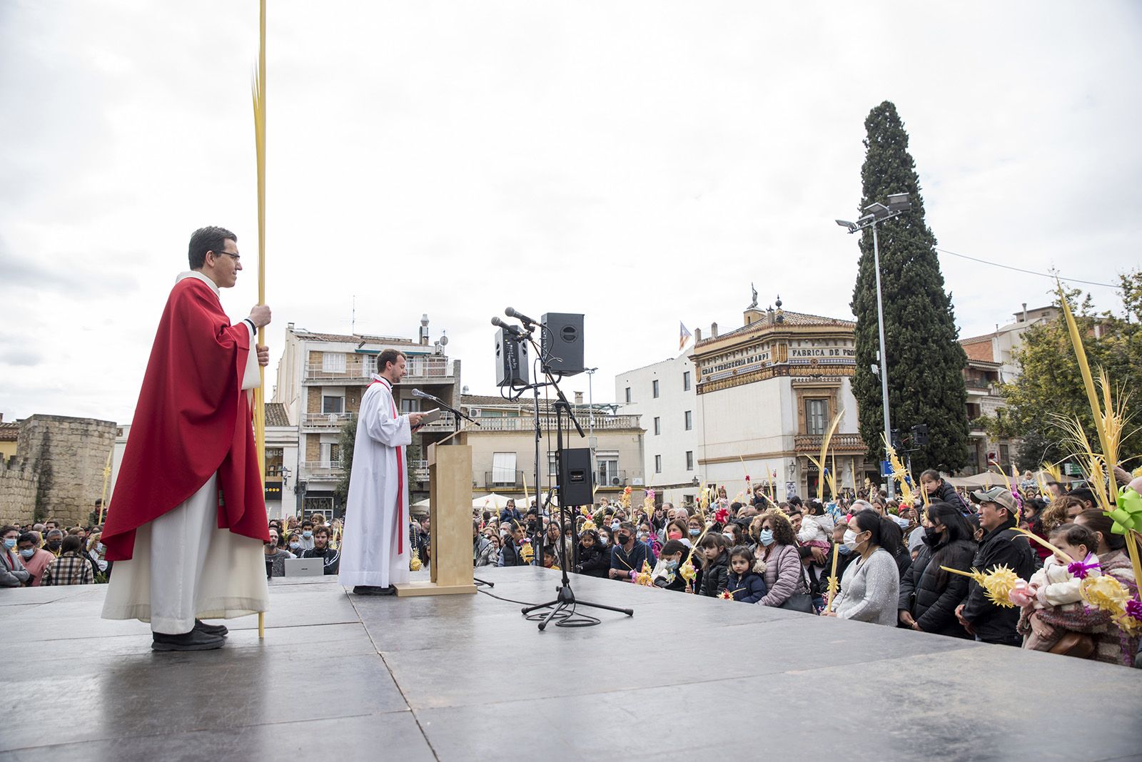 Benedicció de Rams. FOTO: Bernat Millet.