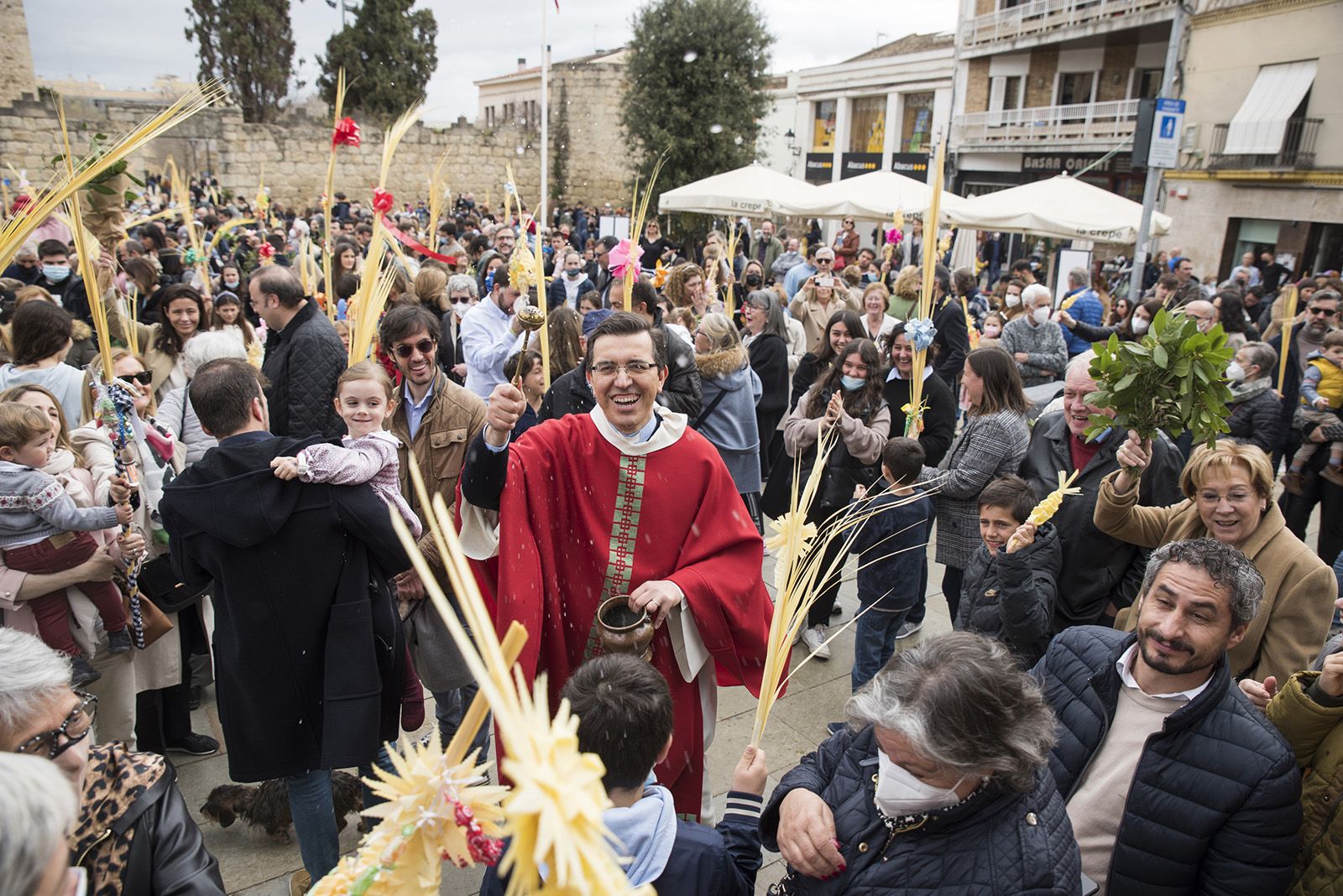 Benedicció de Rams. FOTO: Bernat Millet.