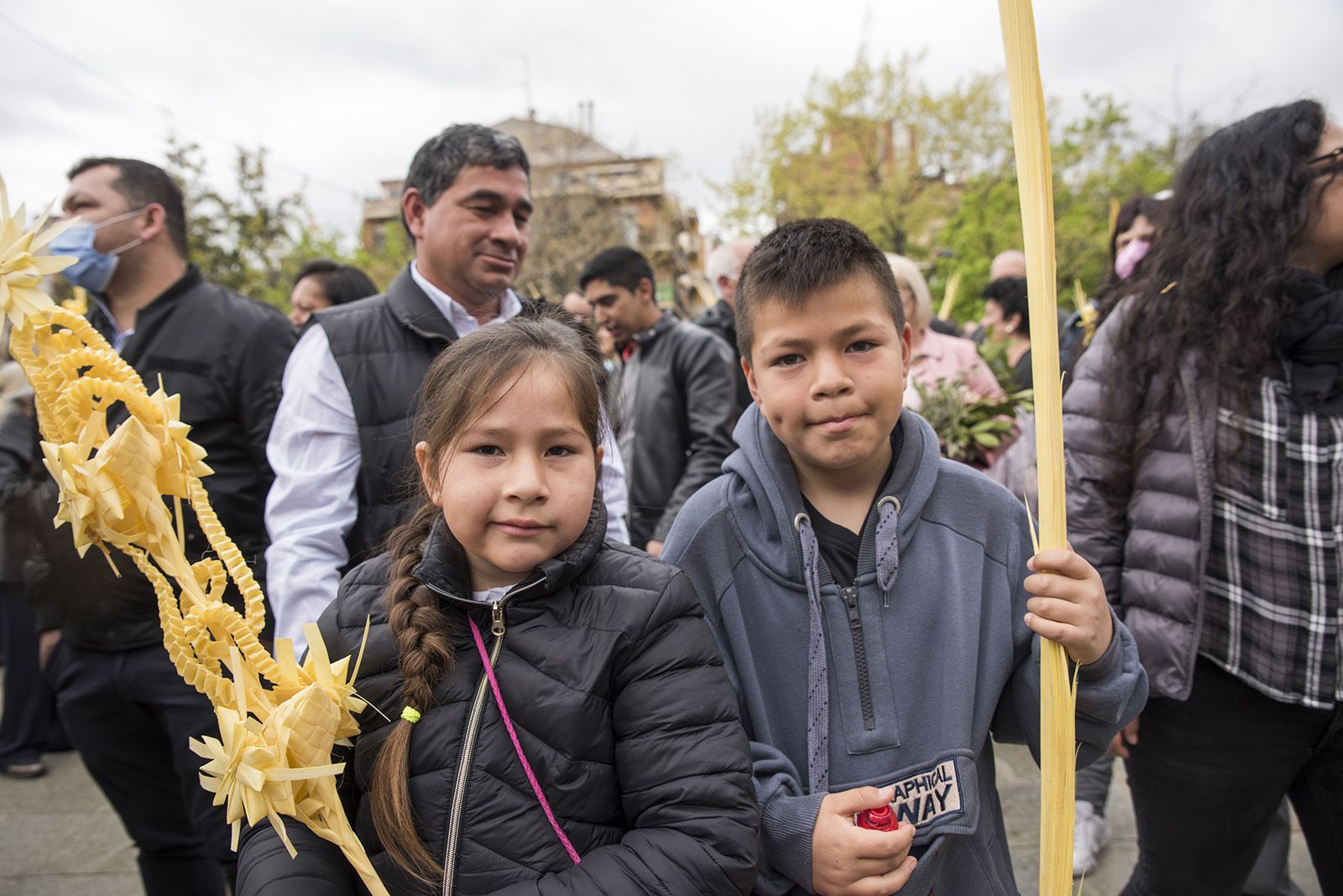 Benedicció de Rams. FOTO: Bernat Millet.