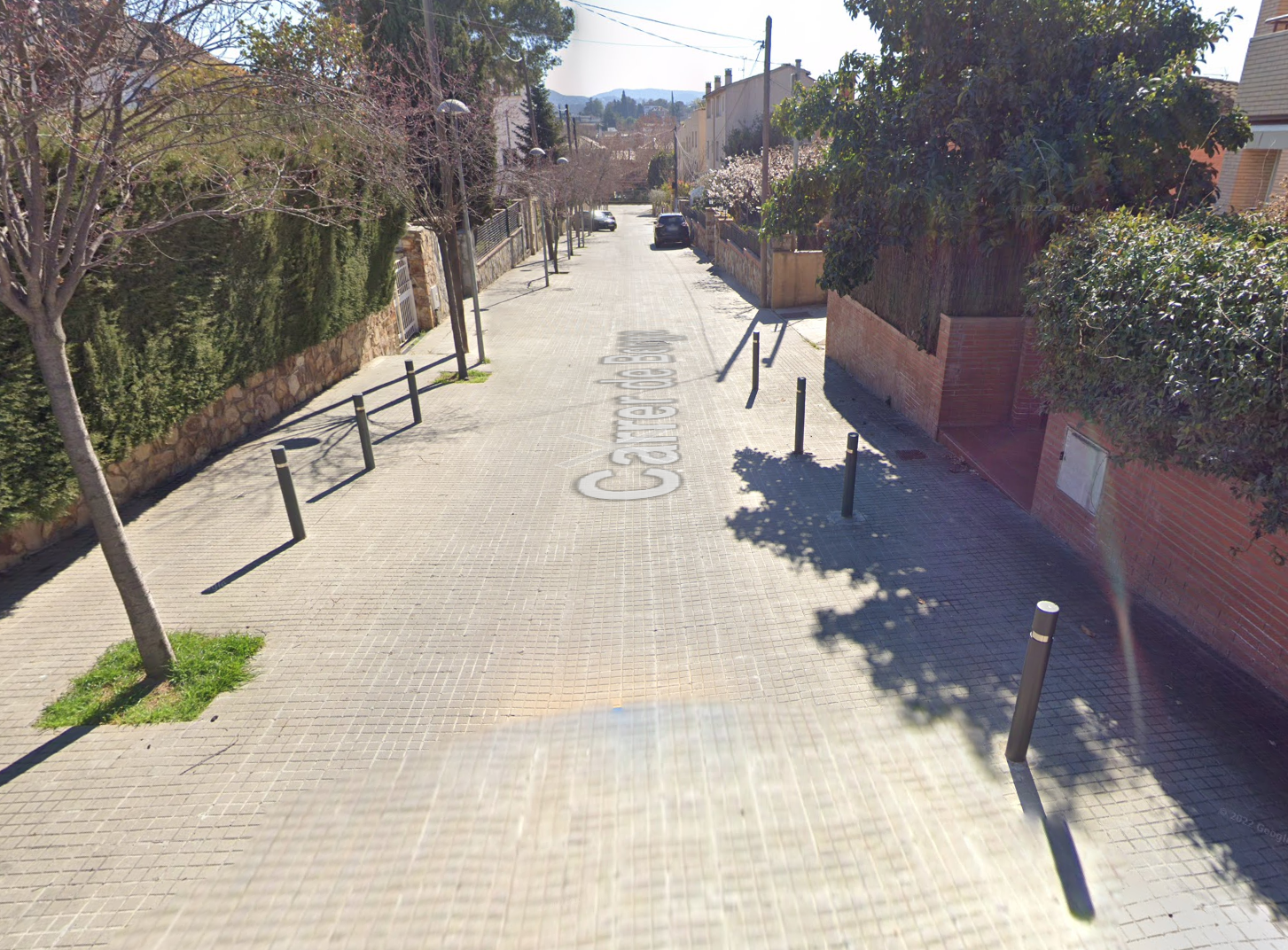 El carrer de Berga de Sant Cugat FOTO: Google Maps