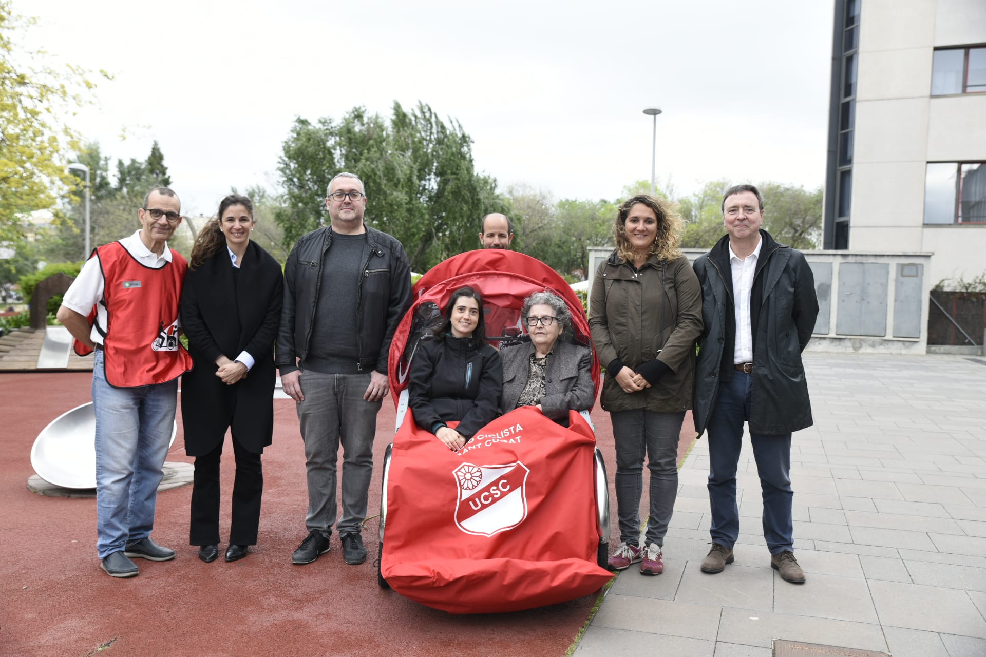 Presentació del programa 'En bici sense edat' de l'Ajuntament i la Unió Ciclista FOTO: Ajuntament de Sant Cugat