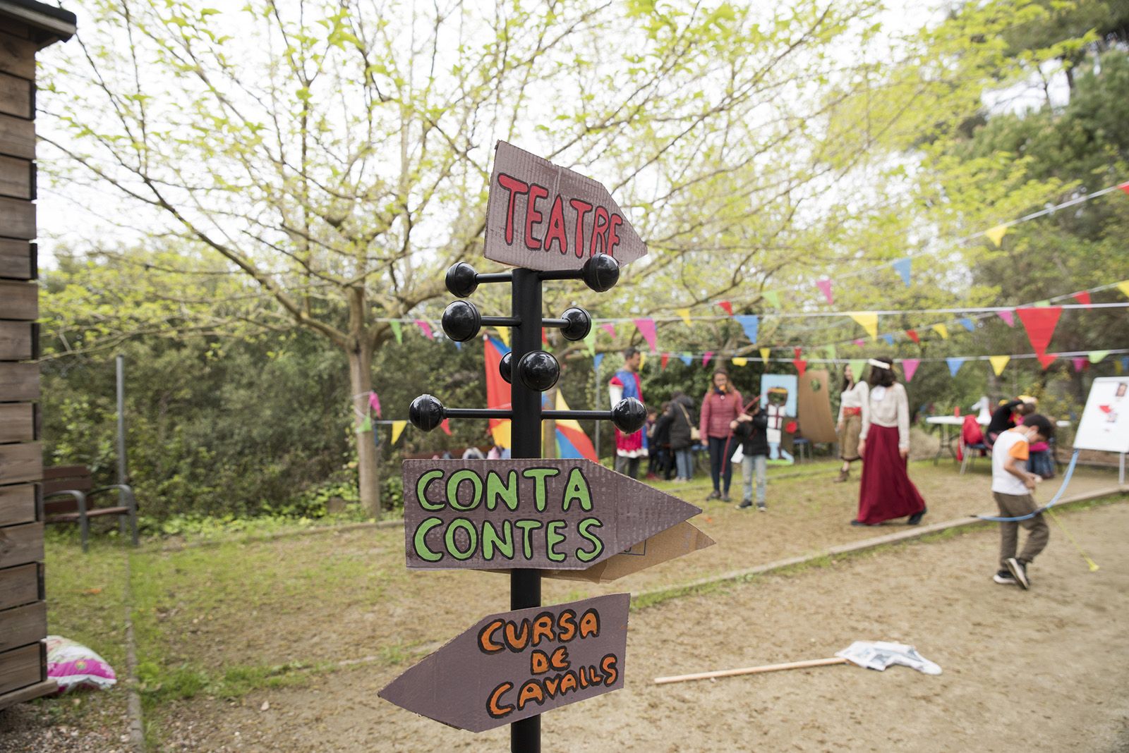 Sant Jordi a Les Planes. Foto: Bernat Millet.