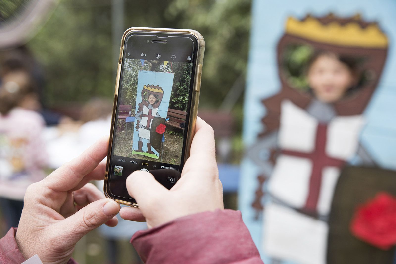 Sant Jordi a Les Planes. Foto: Bernat Millet.