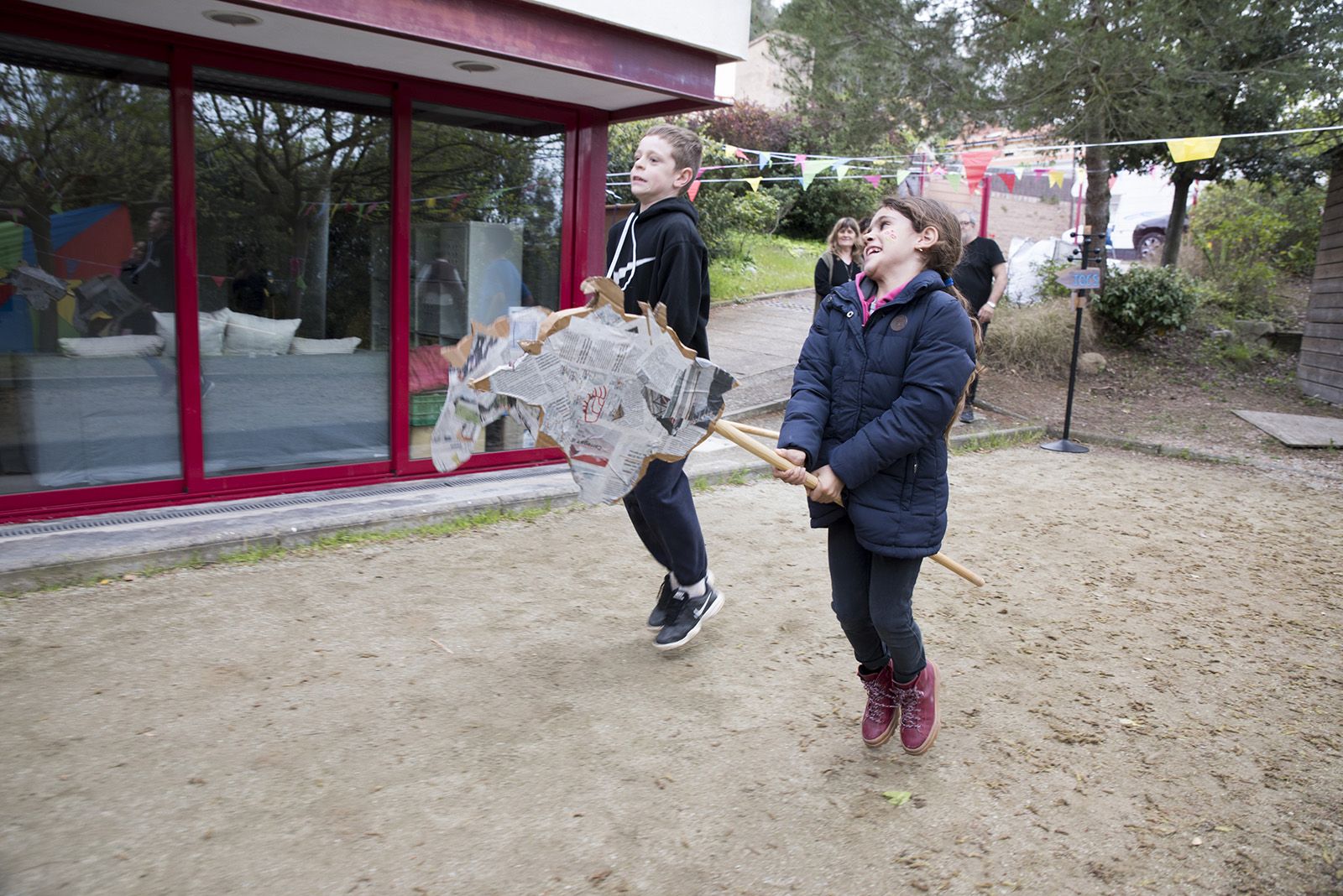 Sant Jordi a Les Planes. Foto: Bernat Millet.