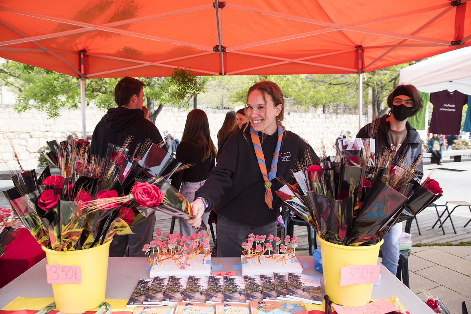 Sant Jordi a Sant Cugat. FOTO: Bernat Millet.