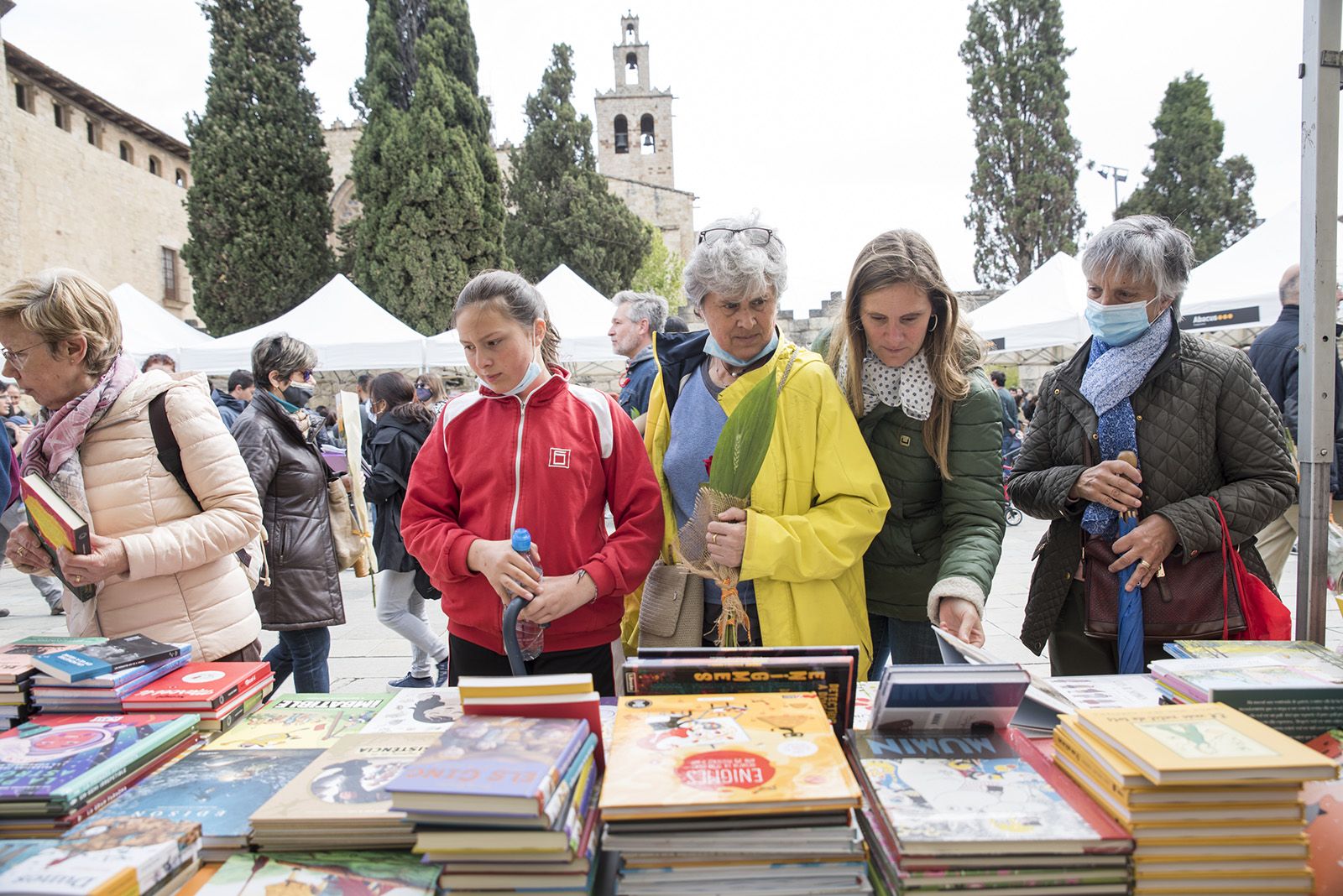 Sant Jordi a Sant Cugat. FOTO: Bernat Millet.