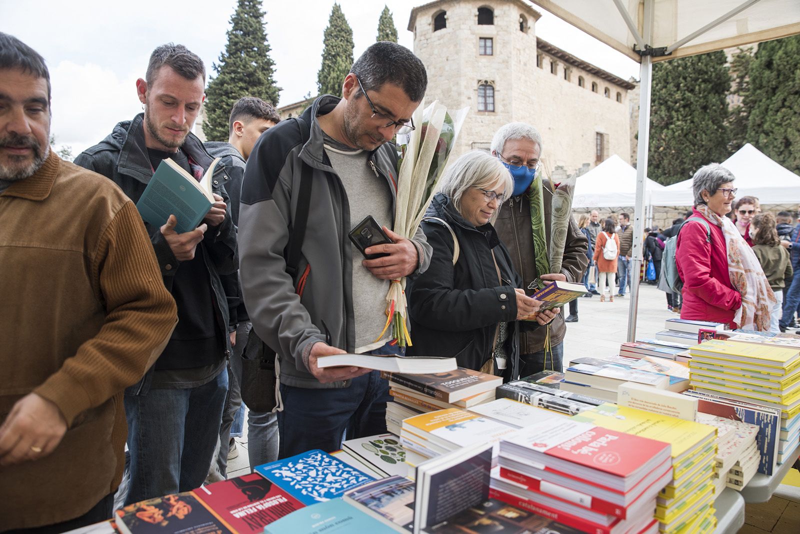 Sant Jordi a Sant Cugat. FOTO: Bernat Millet.