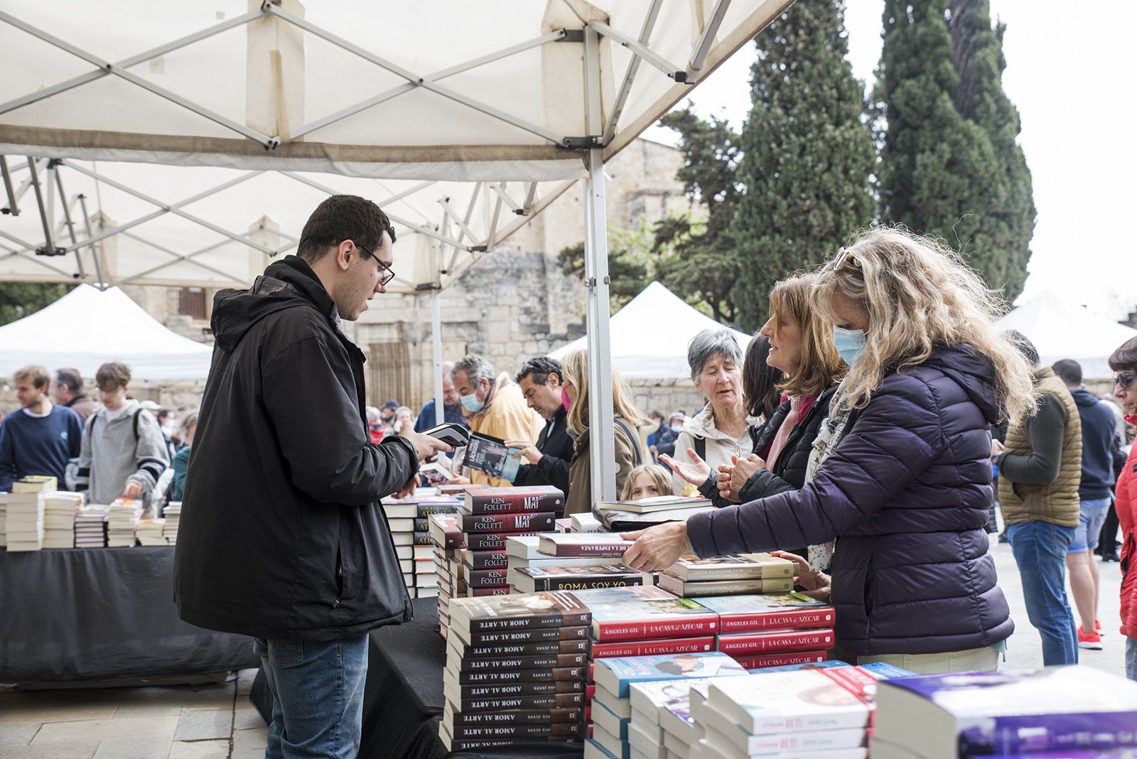 Sant Jordi a Sant Cugat. FOTO: Bernat Millet.