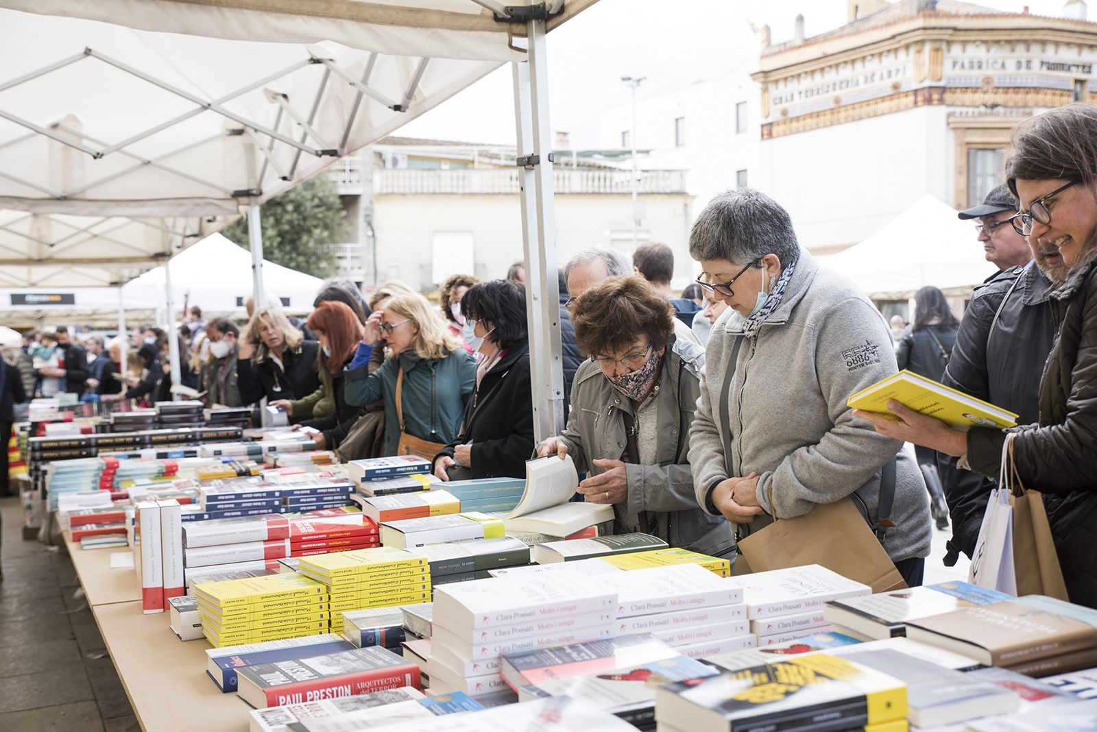 Sant Jordi a Sant Cugat. FOTO: Bernat Millet.
