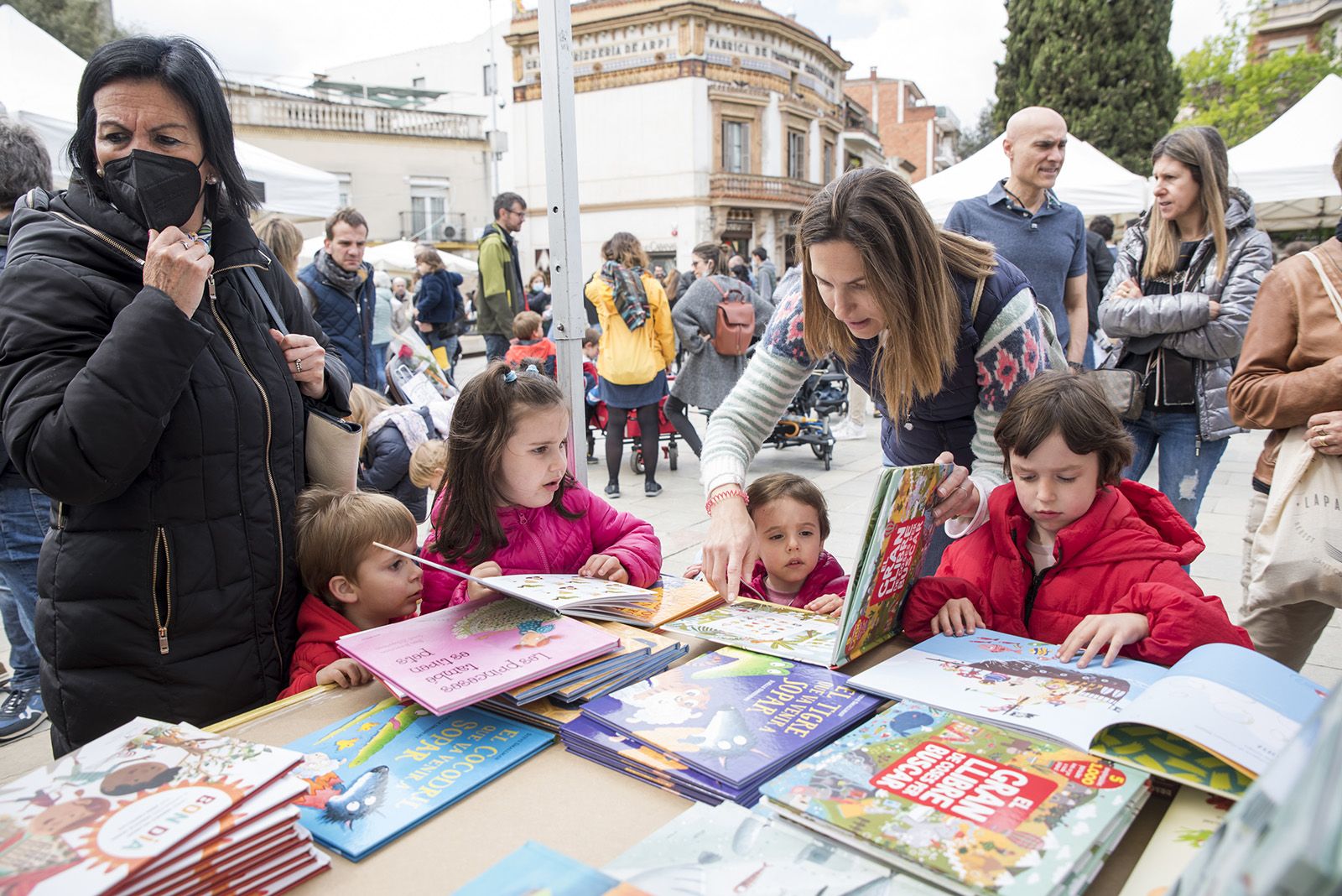 Sant Jordi a Sant Cugat. FOTO: Bernat Millet.