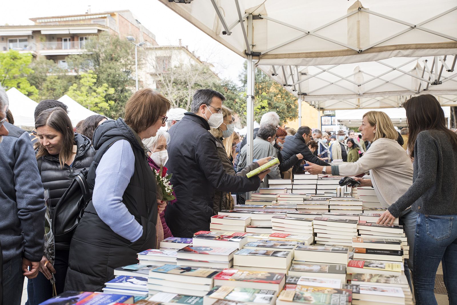 Sant Jordi a Sant Cugat. FOTO: Bernat Millet.
