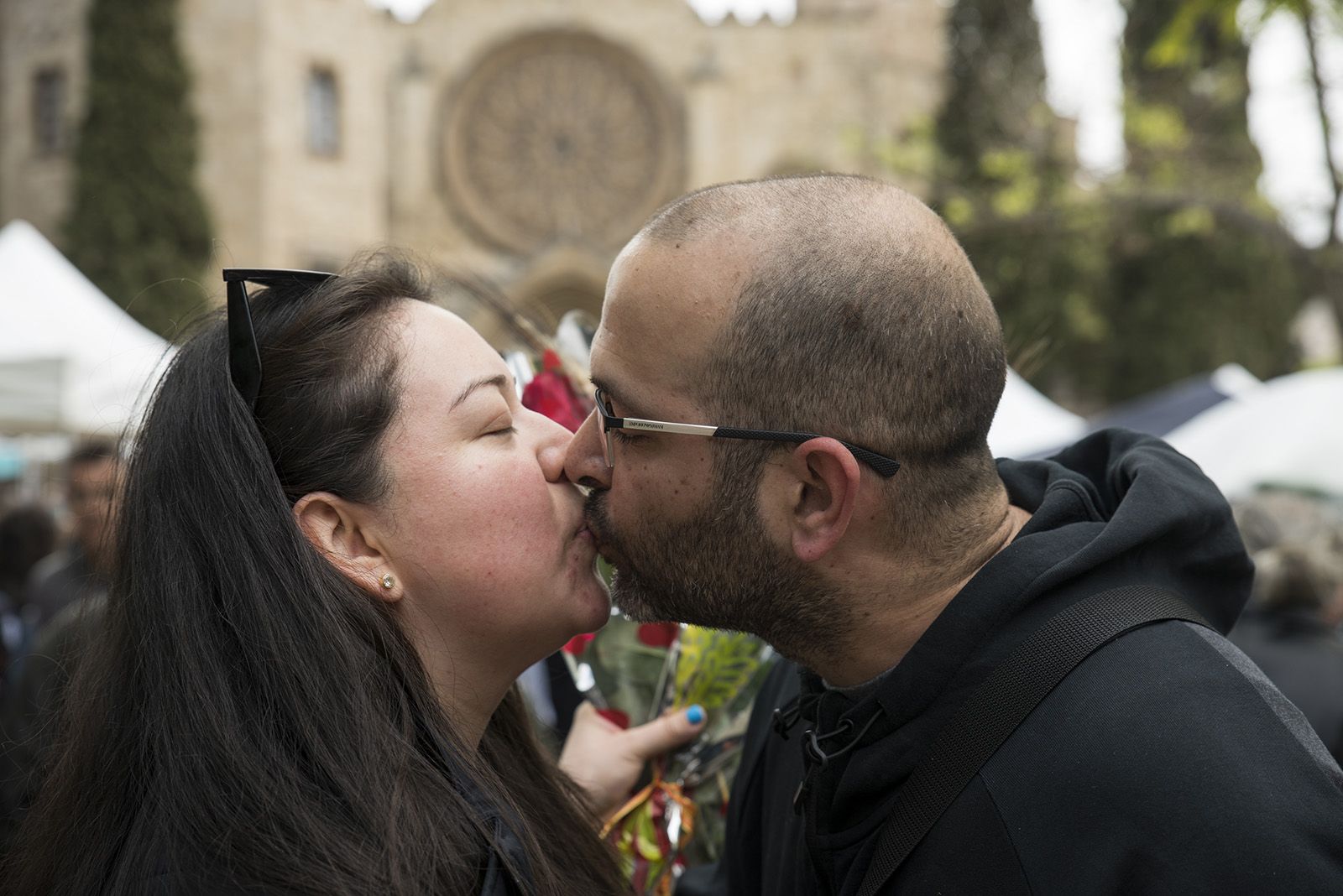 Sant Jordi a Sant Cugat. FOTO: Bernat Millet.